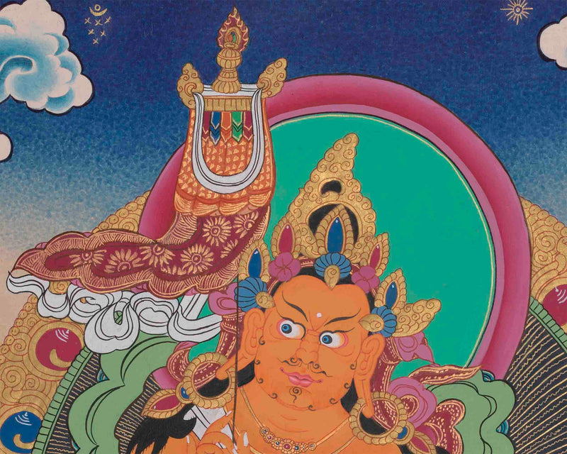 Original Hand-Painted Namtose Thangka Painting | Buddhist Religious Art