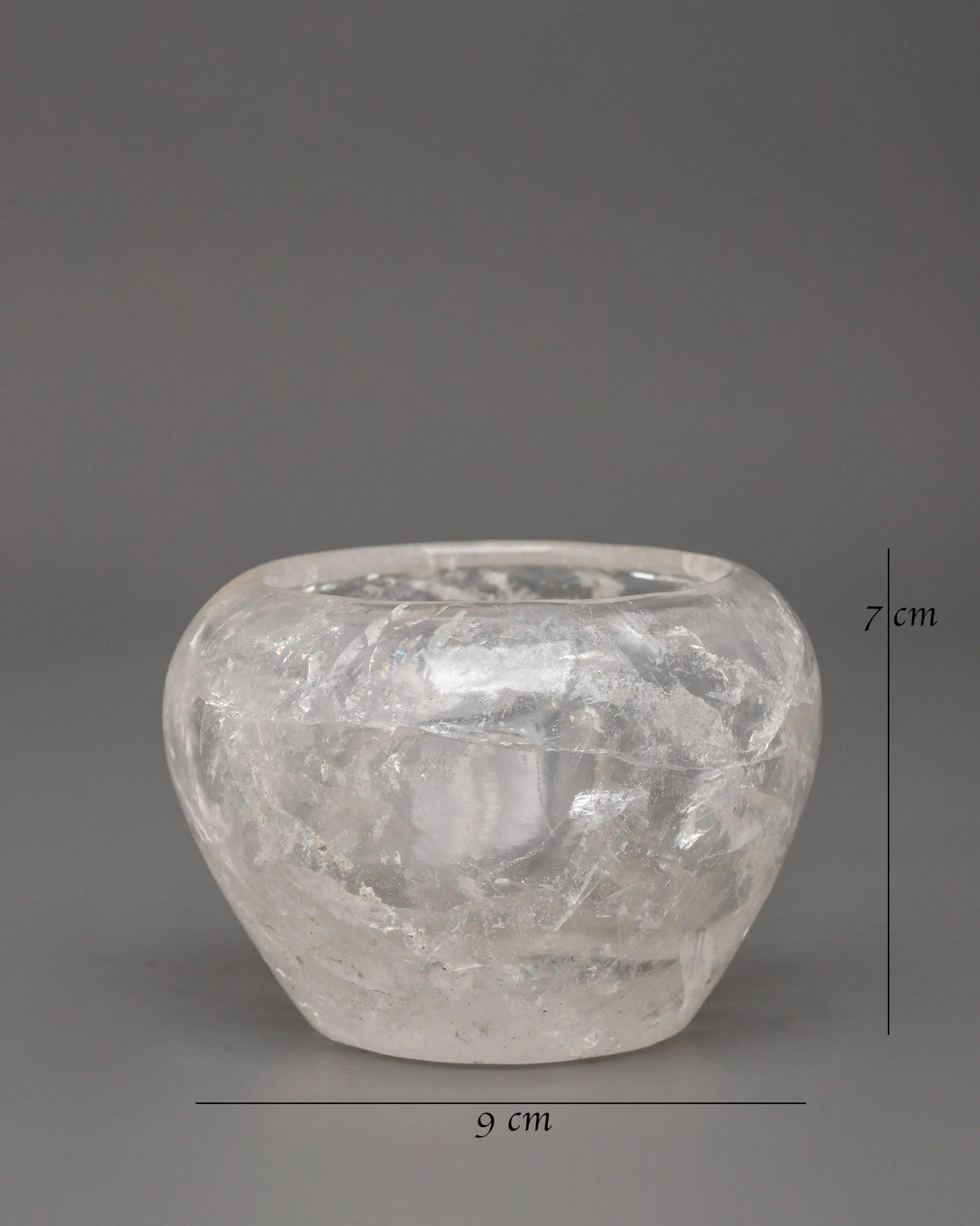 Golpa Tibetan Buddhist Item | Crystal Ritual Tool for Offerings