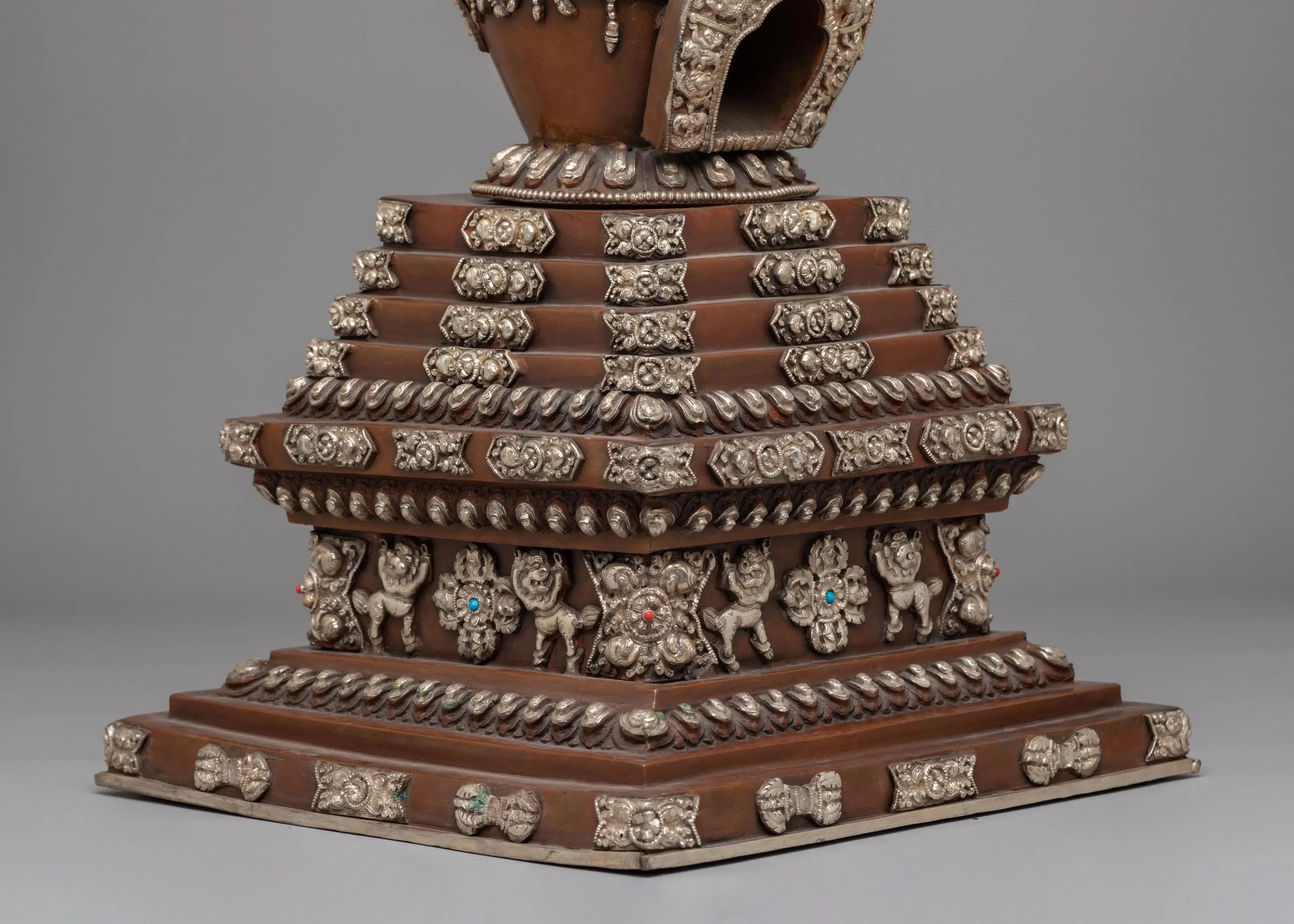 Handcrafted Traditional Tibetan Stupa | Meditation and Spiritual Practices