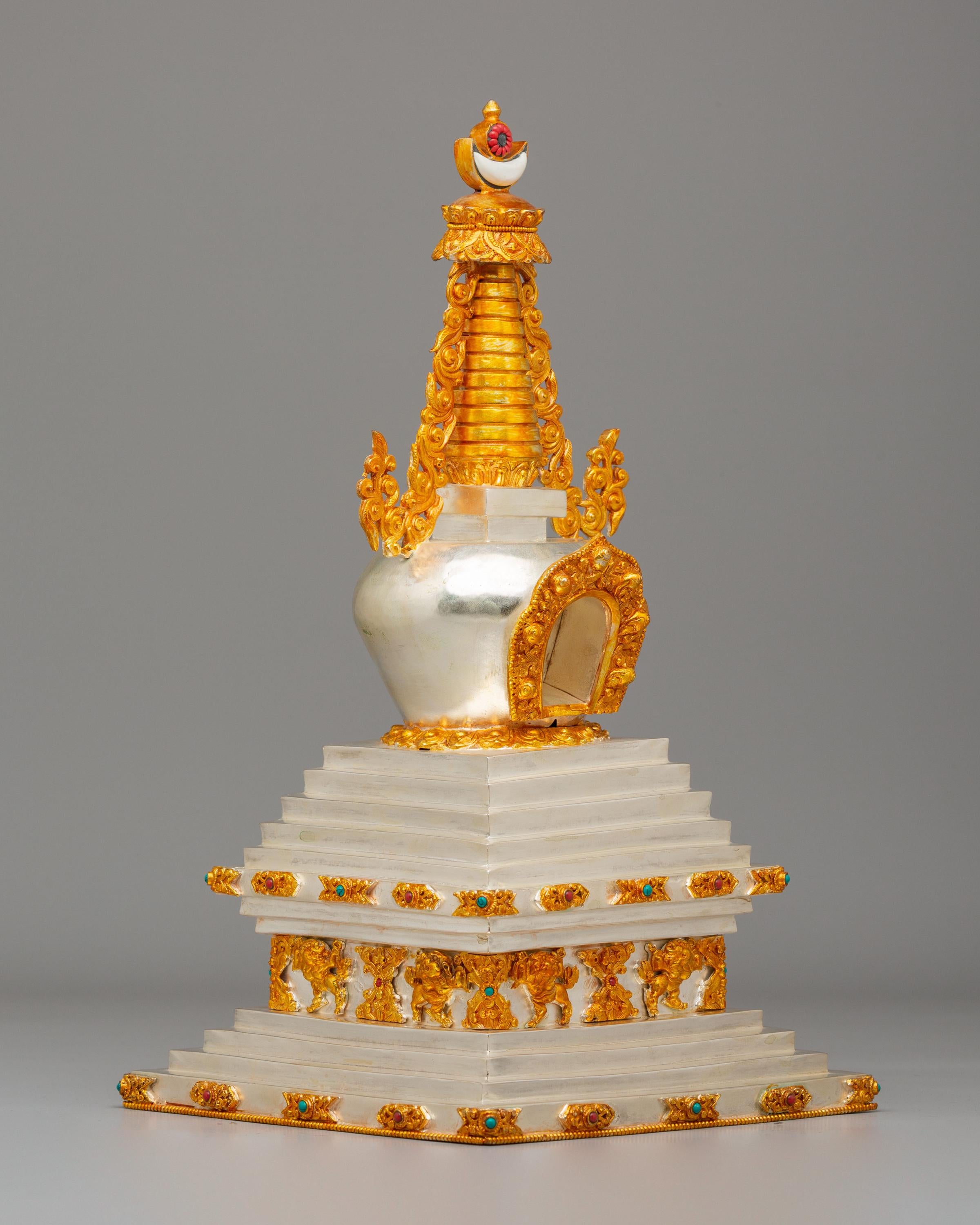 Tibetan Stupa for Rituals | Symbol of Enlightenment