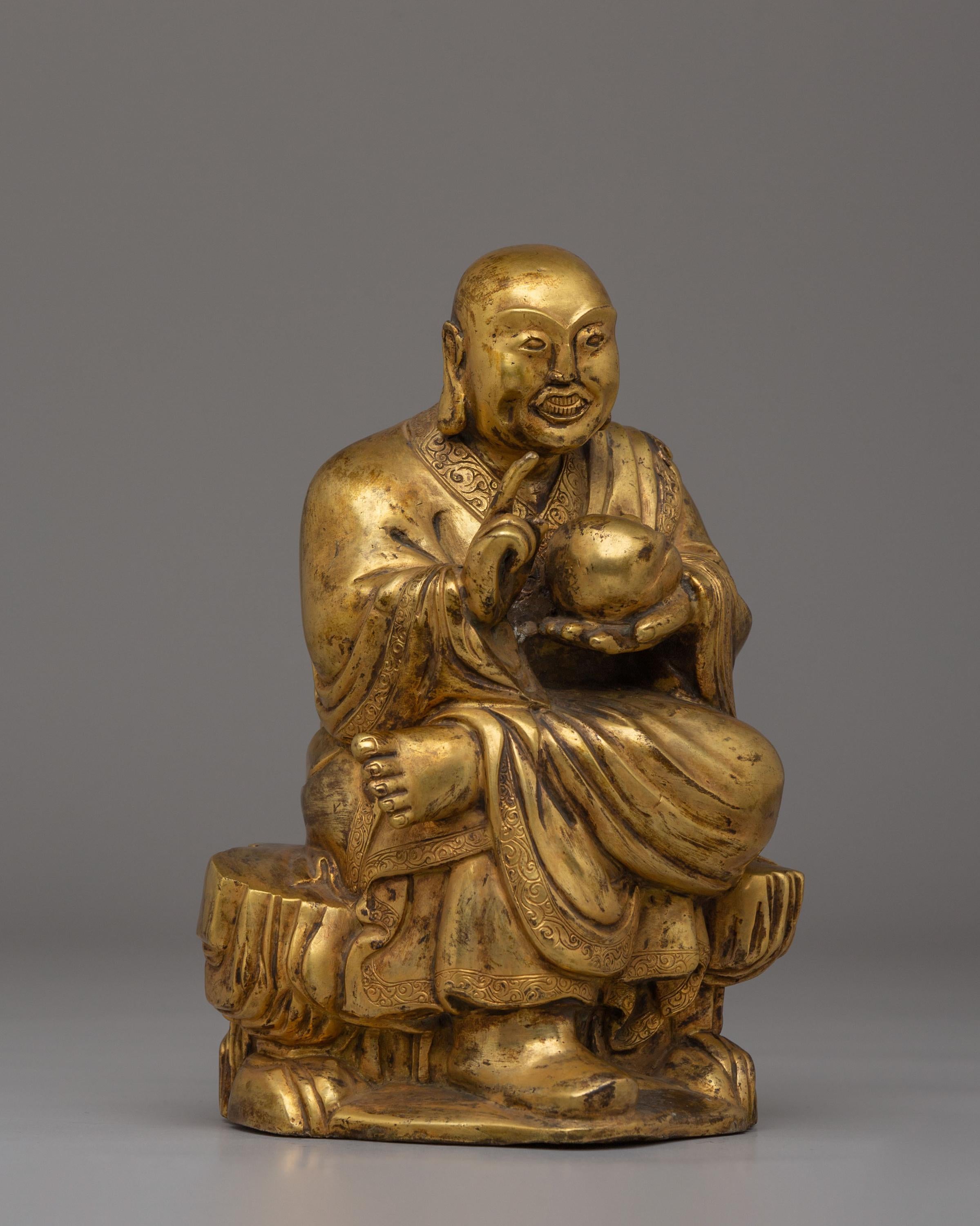 Sacred Laughing Buddha Statue | Symbol of Happiness and Abundance
