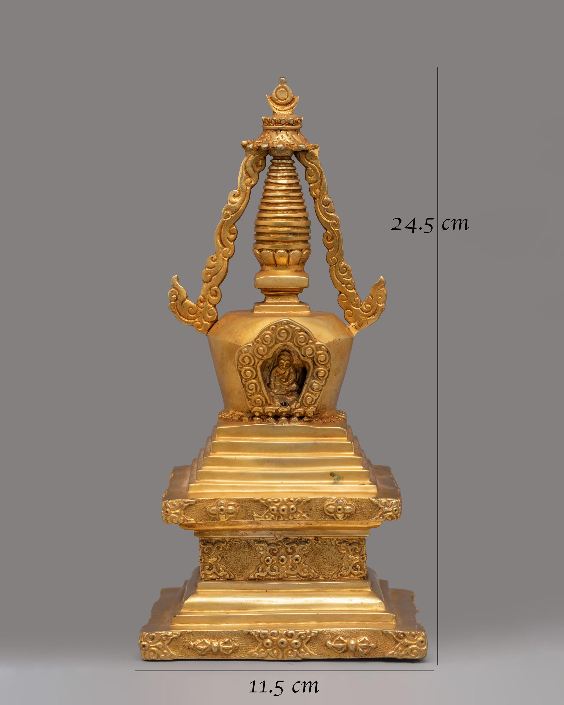 Traditional Buddhist Stupa for Rituals | Sacred Symbol of Enlightenment
