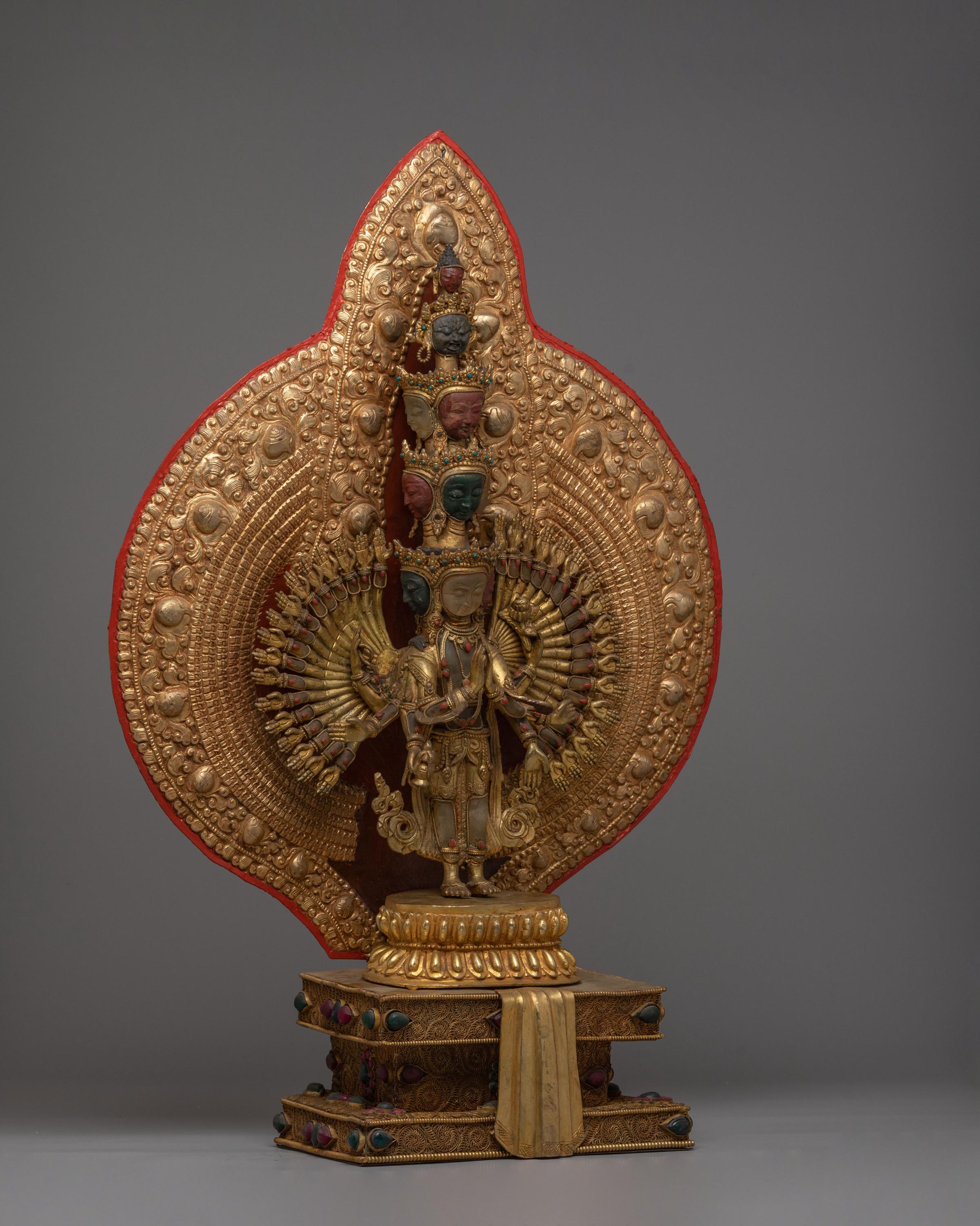 1000 Armed Chenrezig Statue | Embodiment of Infinite Compassion