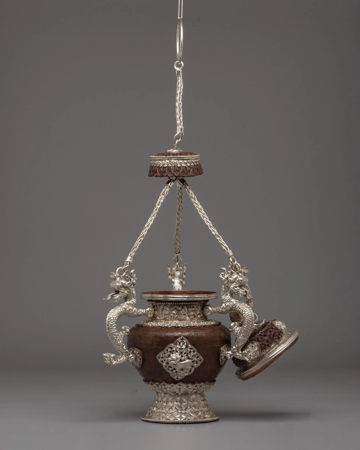 Tibetan Sacred Ritual Incense Burner | Spiritual Altar Decor