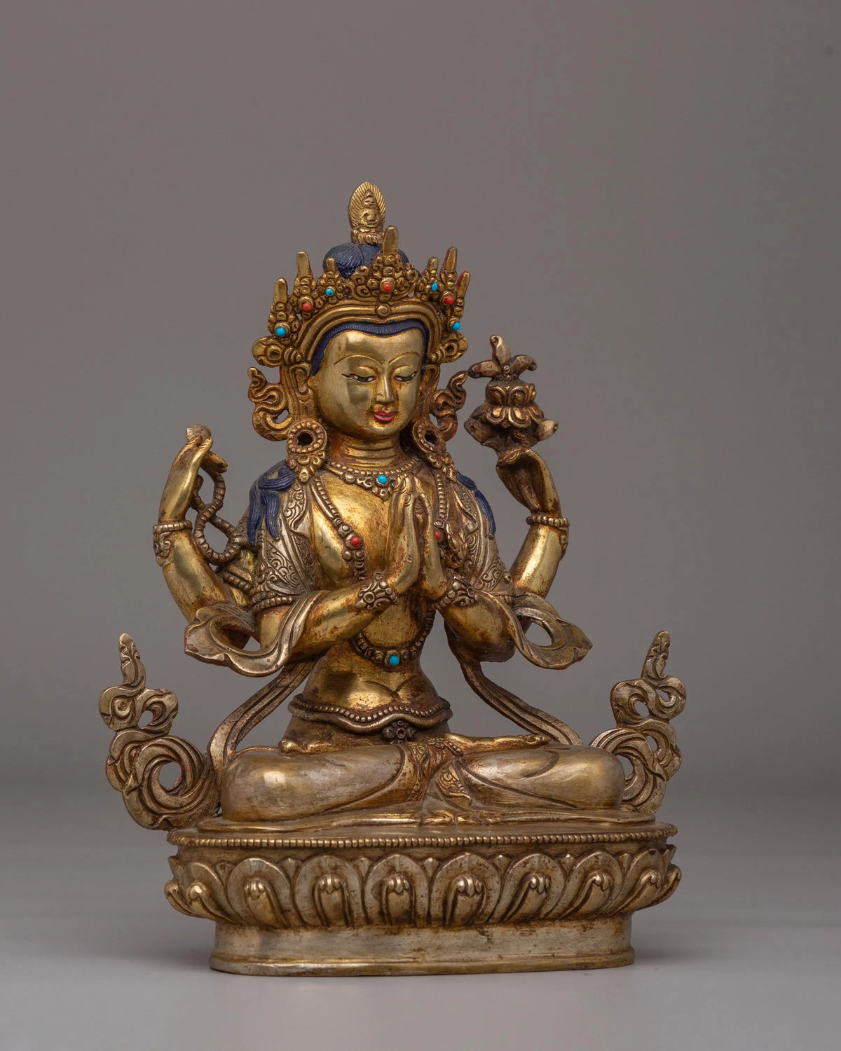 Spiritual Chenrezig Deity Statue | Compassion Symbol