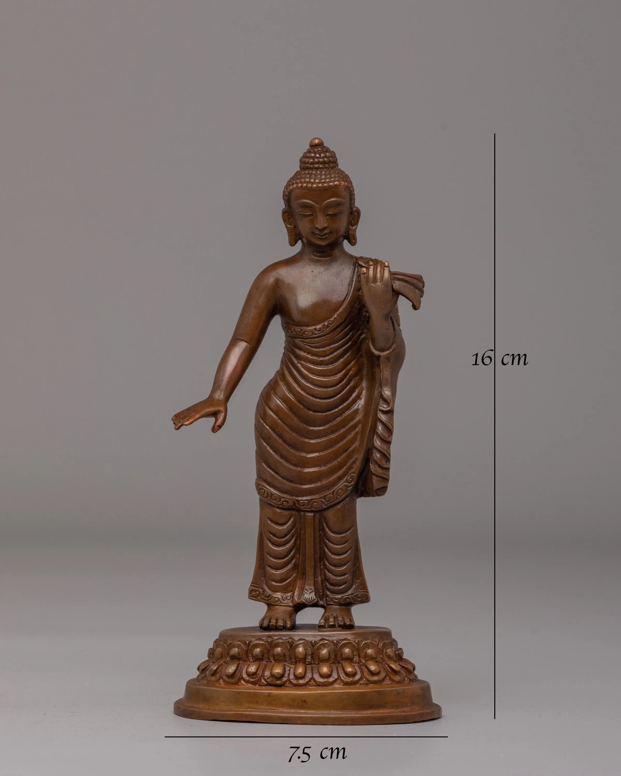Tibetan Dipankara Deity Statue | Buddhist Altar Decor