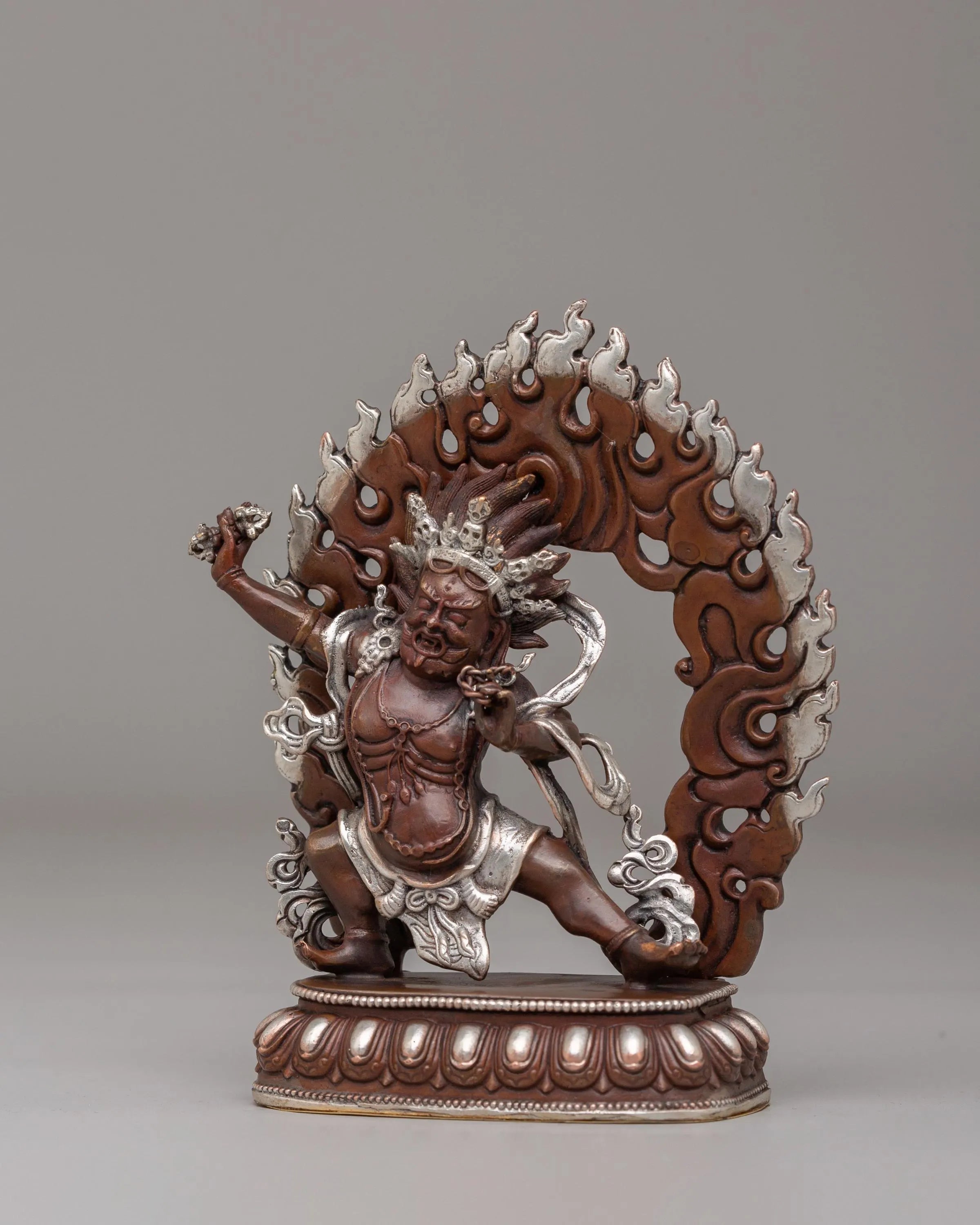 Himalayan Protector Vajrapani Statue | A Sacred Guardian of Wisdom