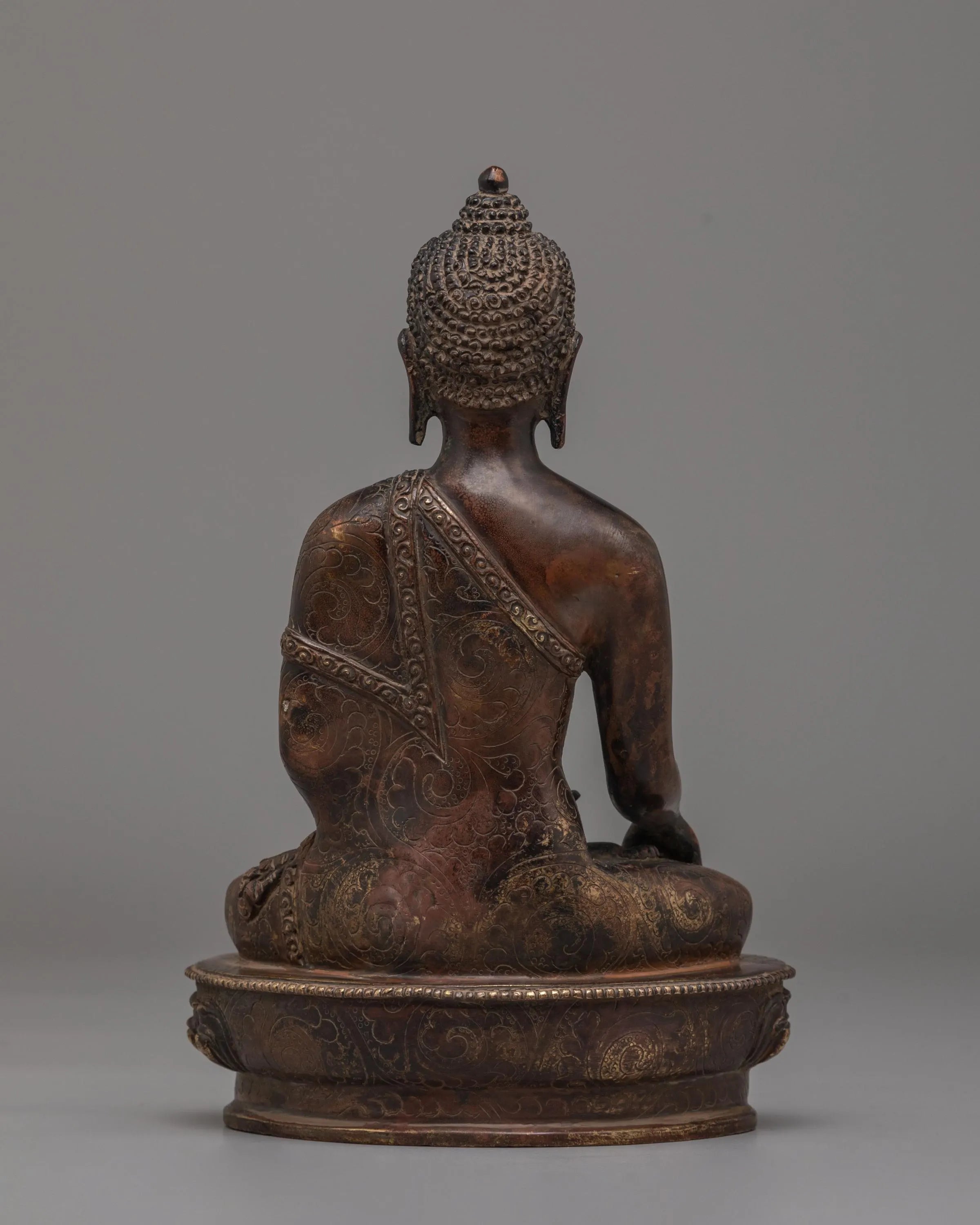 Tibetan Shakyamuni Buddha Wisdom Statue | Handcrafted Sculpture for Meditation