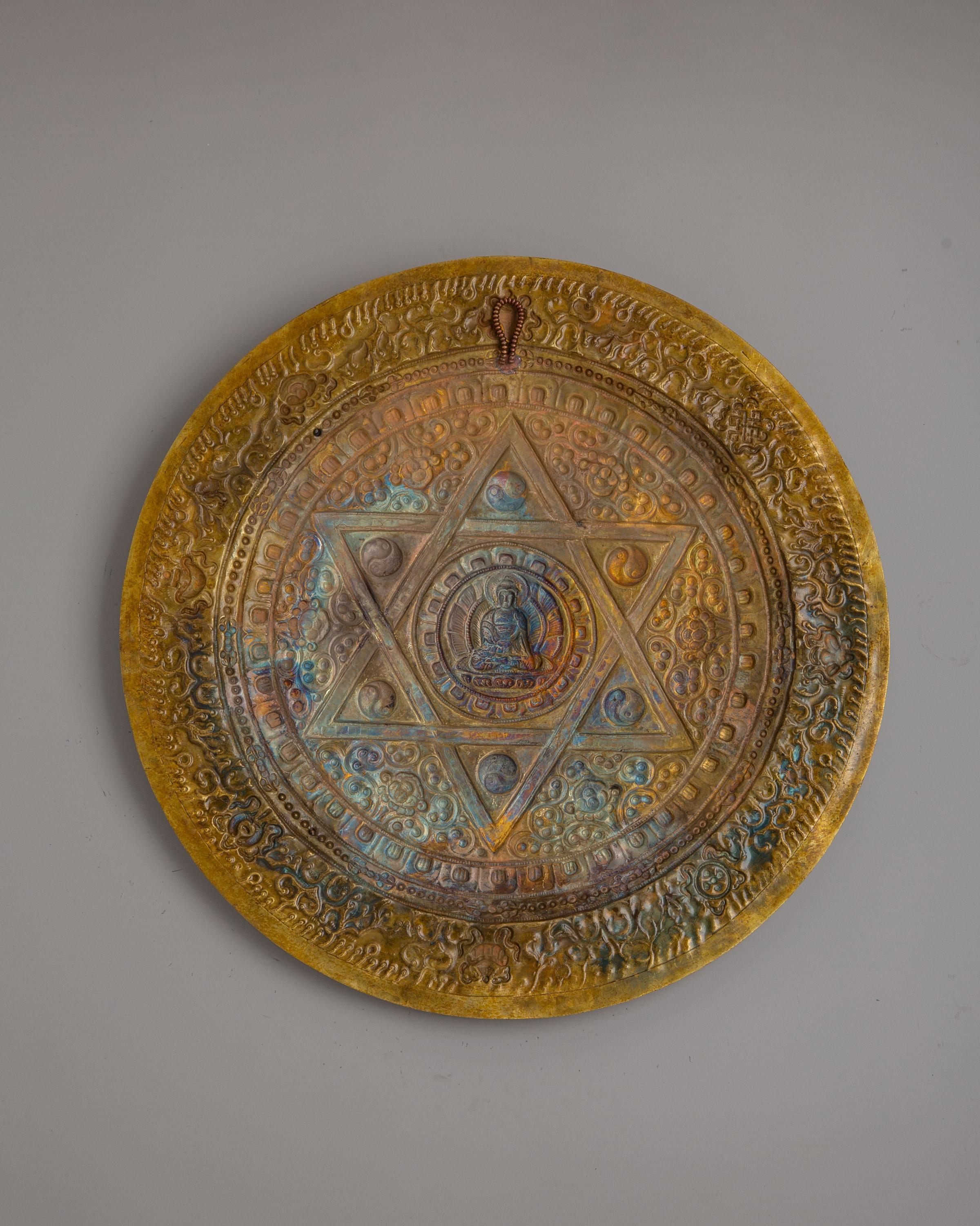 Shakyamuni Buddha Mandala Wall Hanging | A Sacred Symbol of Peace and Enlightenment