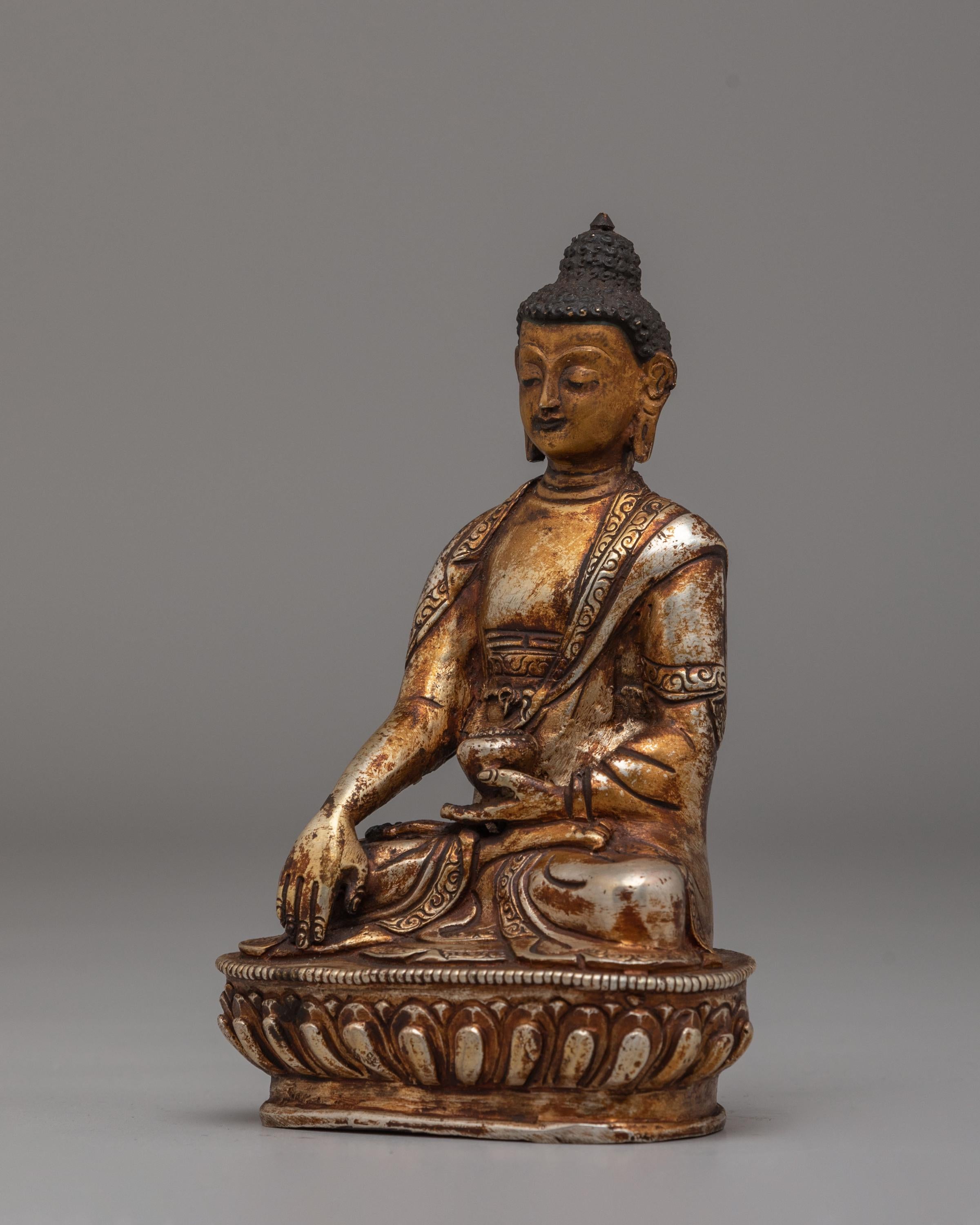 Shakyamuni Buddha Altar Deity Statue | Himalayan Art