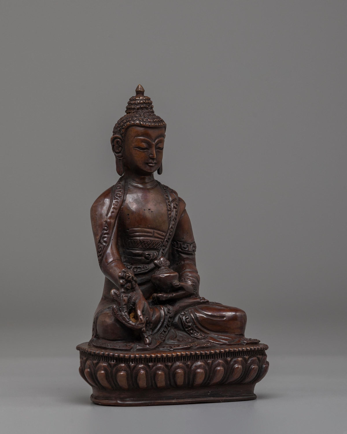 Sacred Tibetan Medicine Buddha Statue | Healing Buddha Figurine