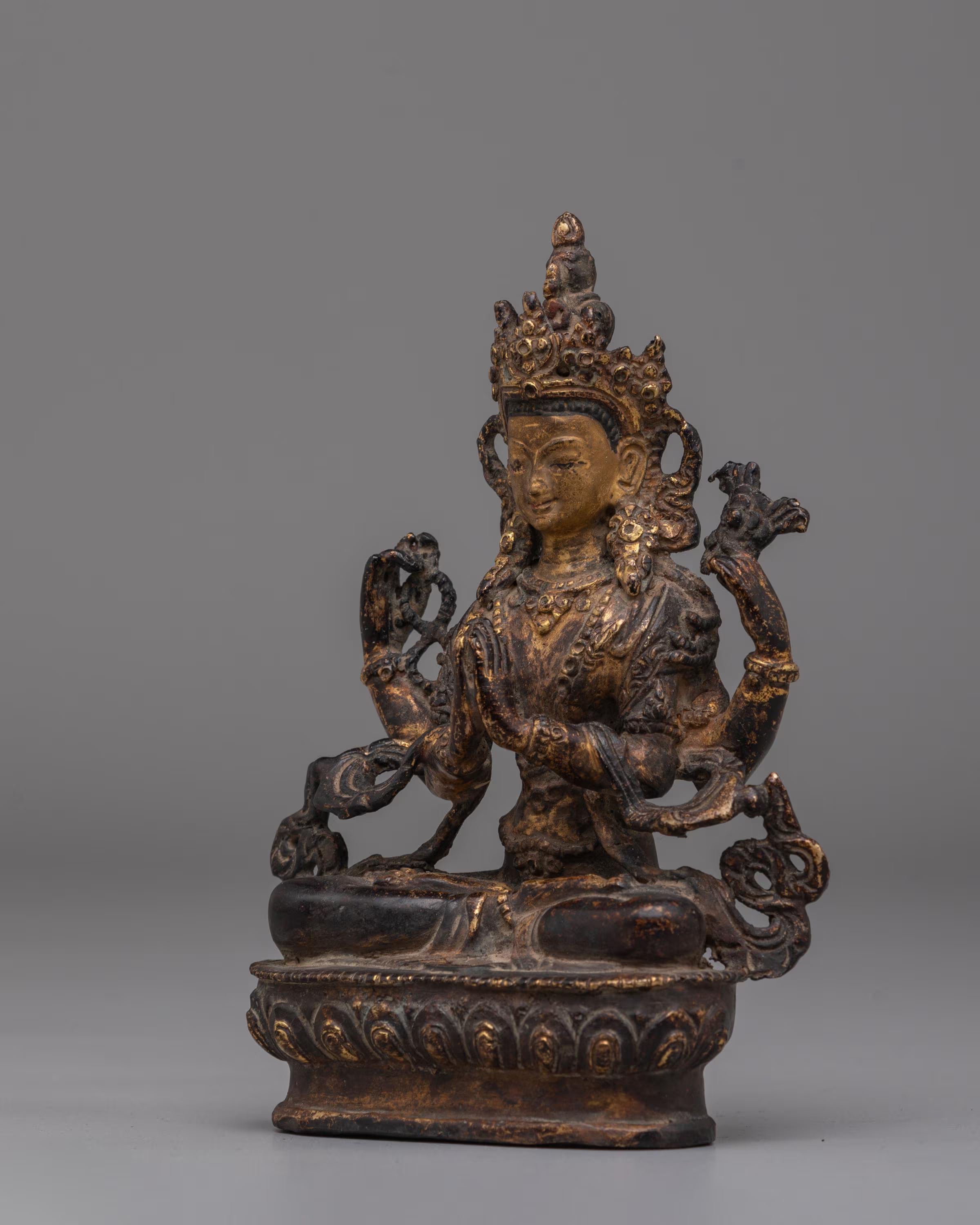 Chenrezig Compassion Deity Figurine | Avalokiteshvara Statue