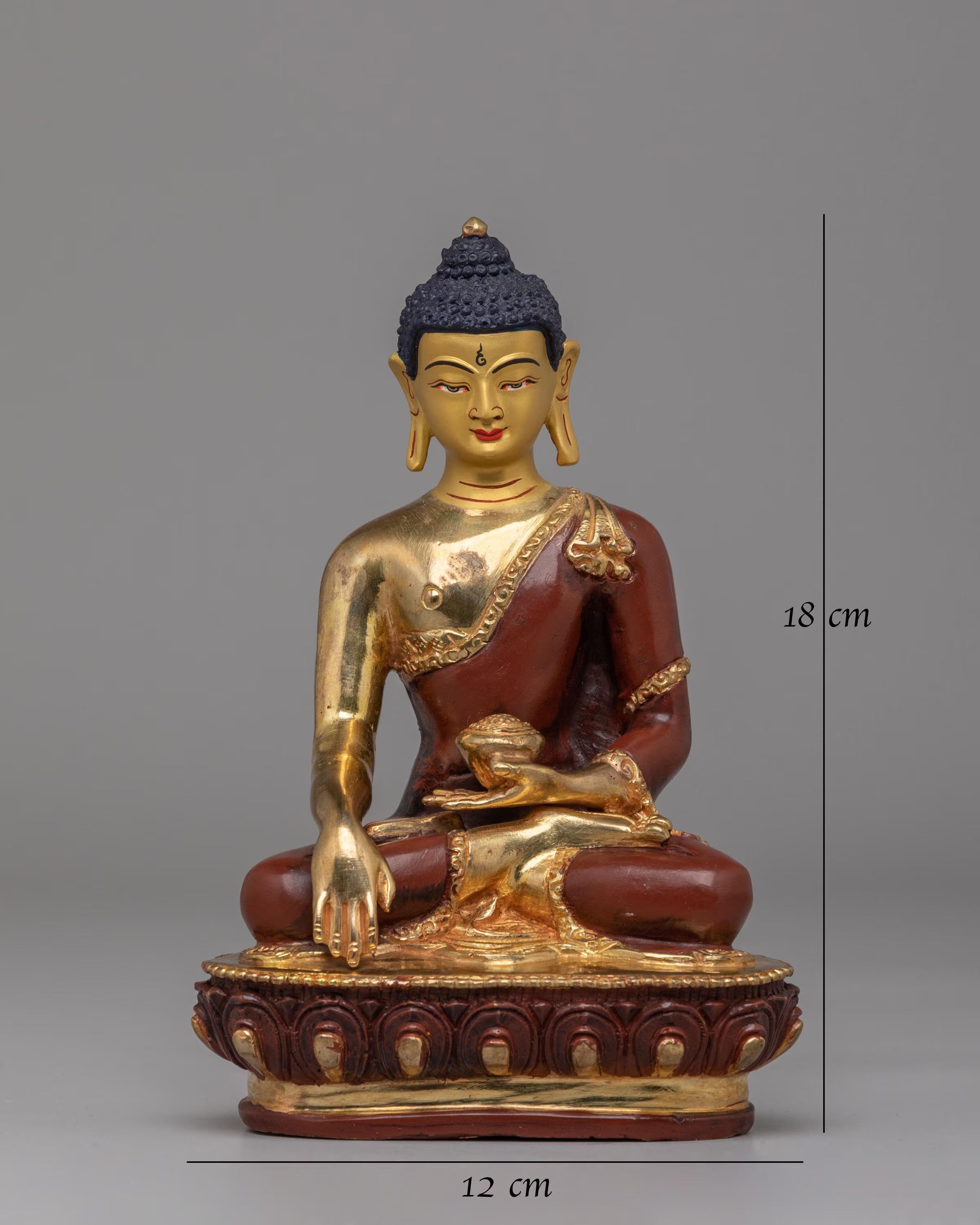 Shakyamuni Enlightenment Buddha Statue | A Sacred Representation of Wisdom