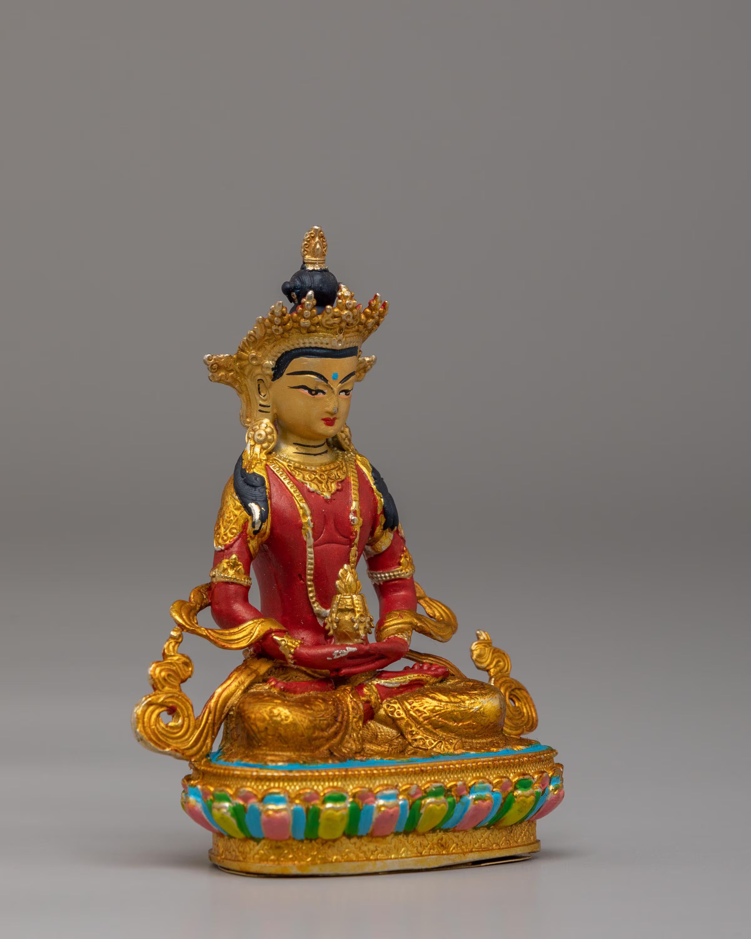 Sacred Altar Amitayus Buddha Statue | Longevity Buddha Sculpture