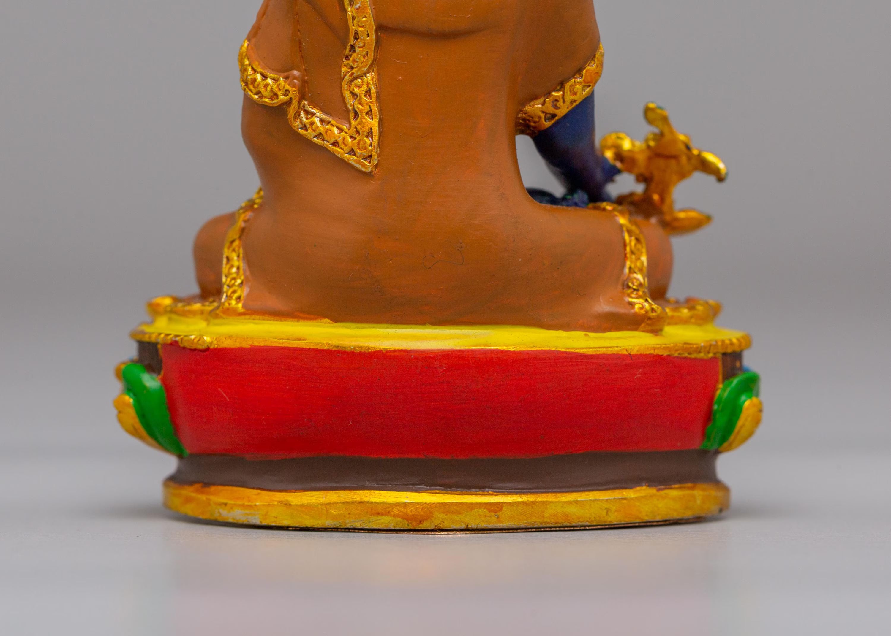 Handmade Medicine Buddha Statue | Gold and Copper Buddhist Decor