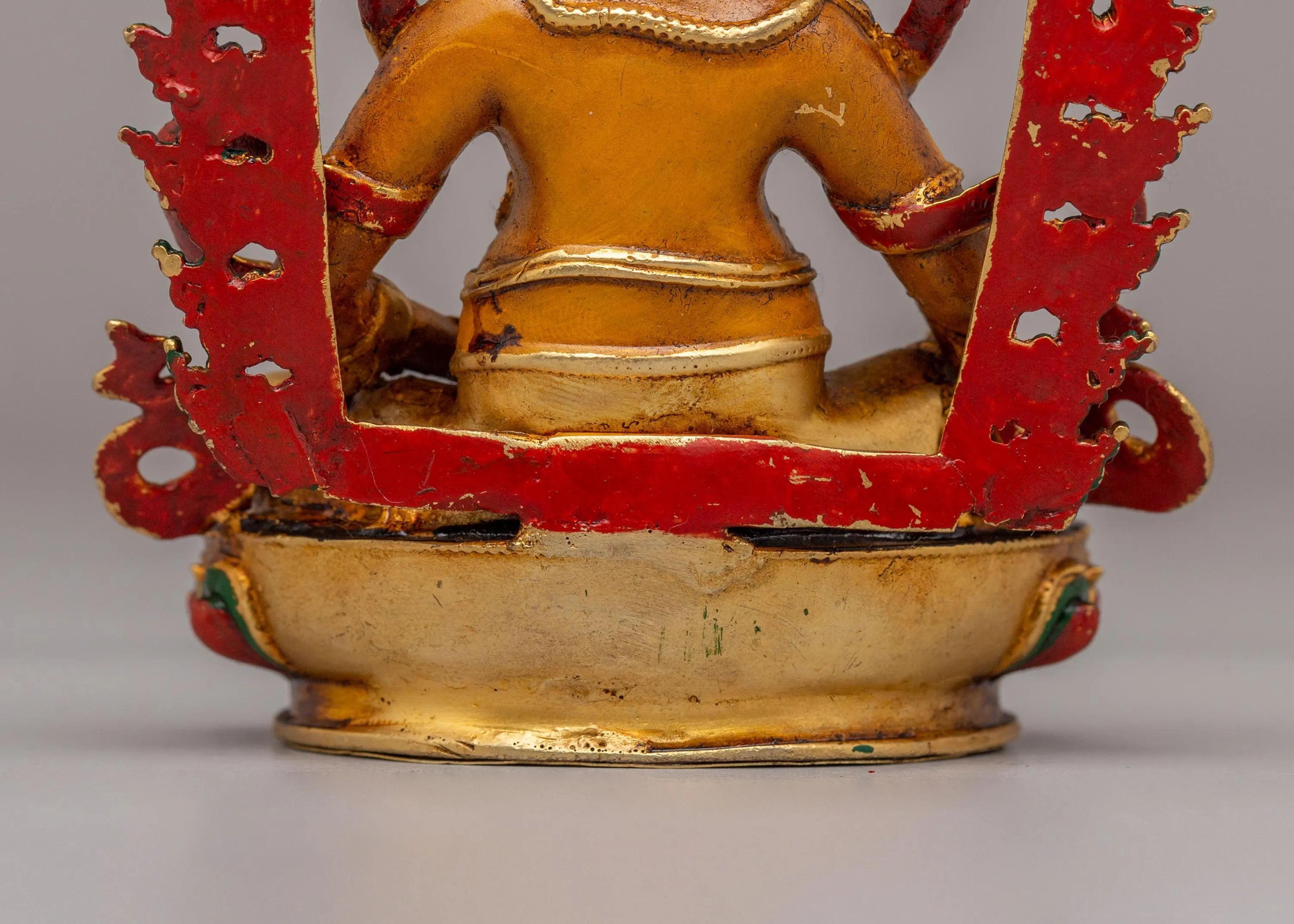 Ceremonial Dzambhala Shrine Statue | Symbol of Prosperity & Abundance