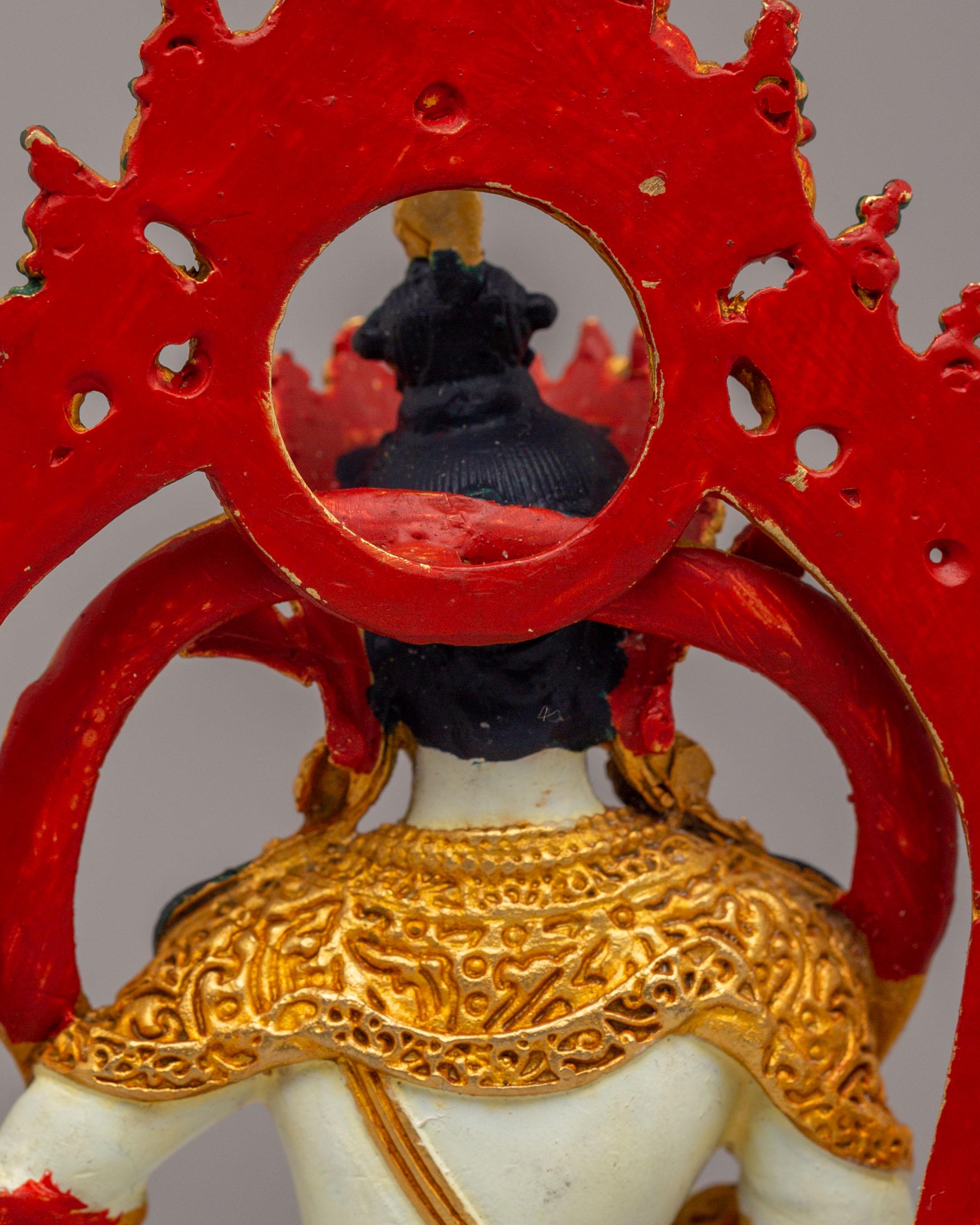 Handmade Vajrasattva Buddha Statue | Sacred Altar Decor