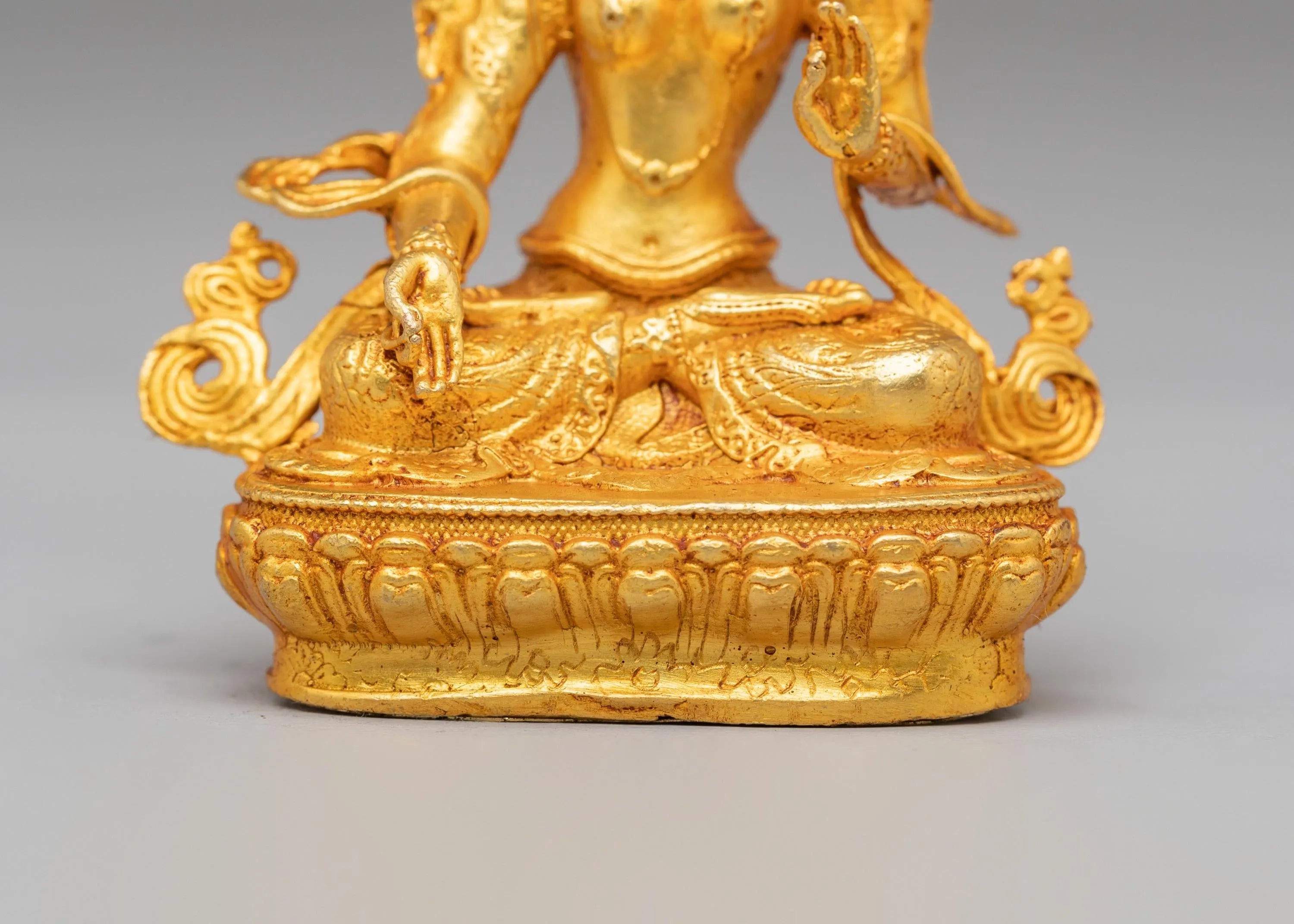 Ceremonial White Tara Shrine Sculpture | Machine Made Statue