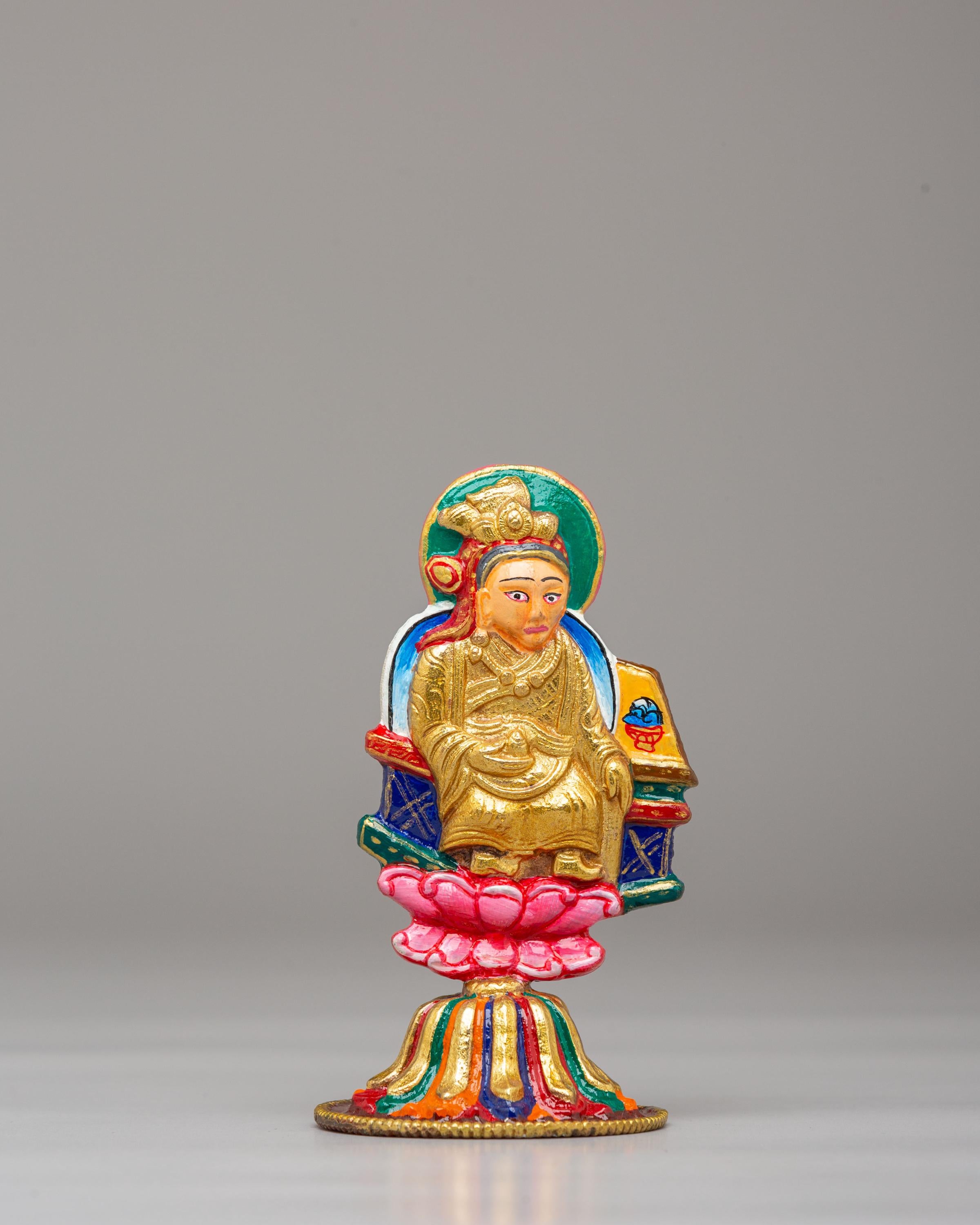 Tibetan Chakravartin Possessions Sculpture | Sacred Spiritual Decor