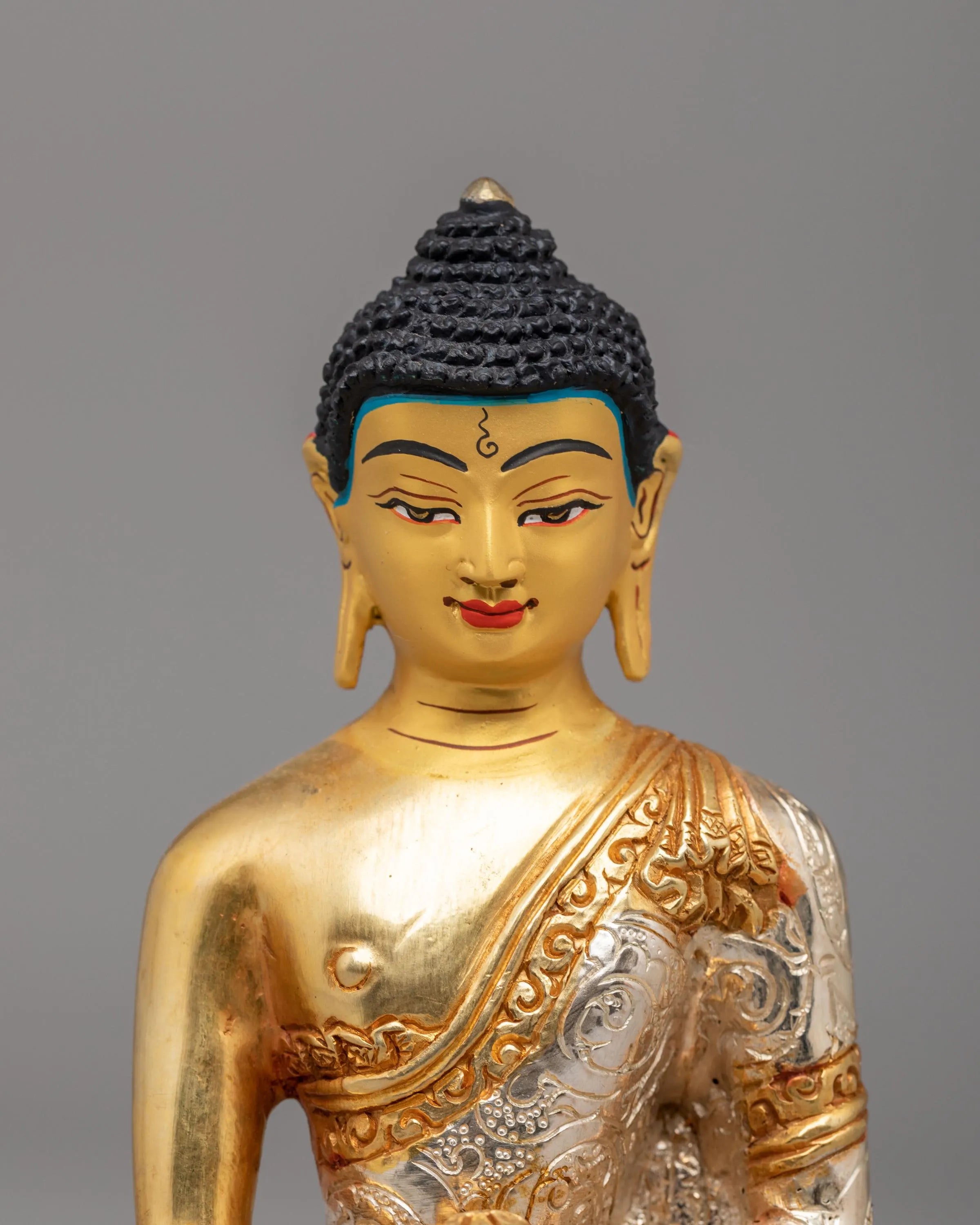 Sacred Shakyamuni Buddha Shrine Statue | A Sacred Symbol of Peace and Enlightenment