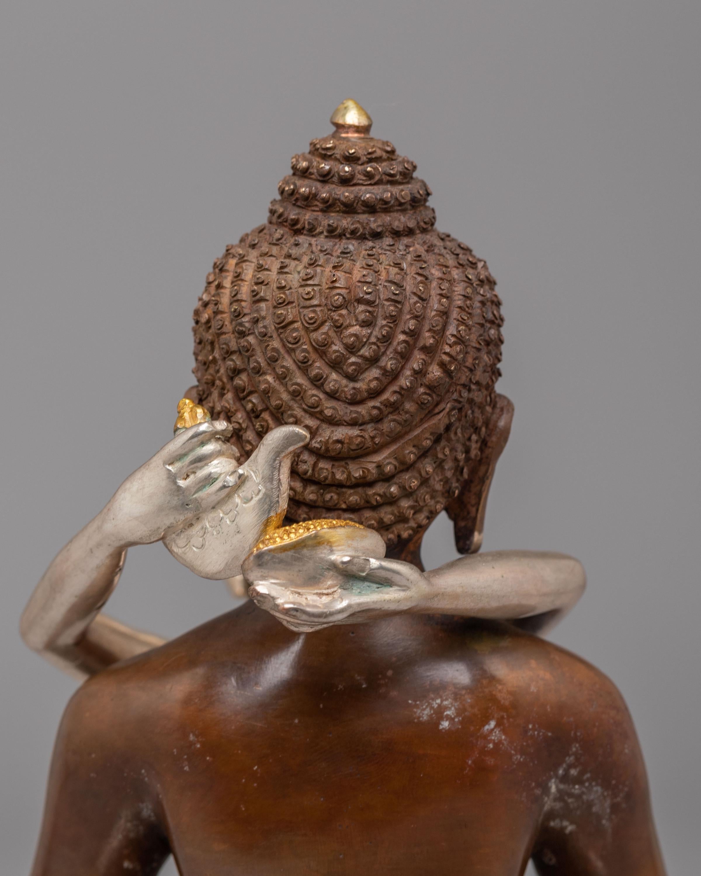 Handmade Altar Samantabhadra Statue | Sacred Buddhist Decor