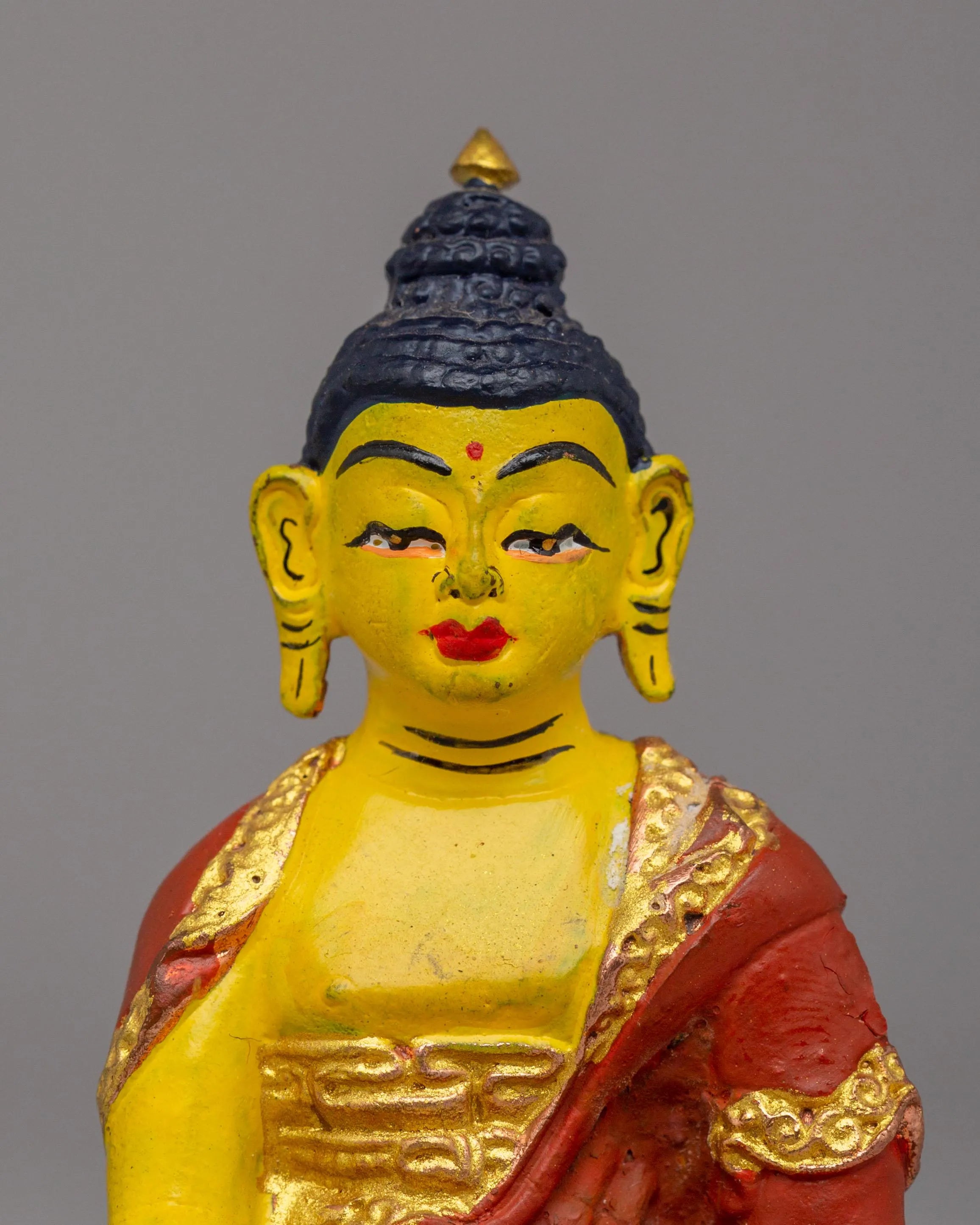 Handmade Shakyamuni Buddha Deity Statue | Traditional Artwork