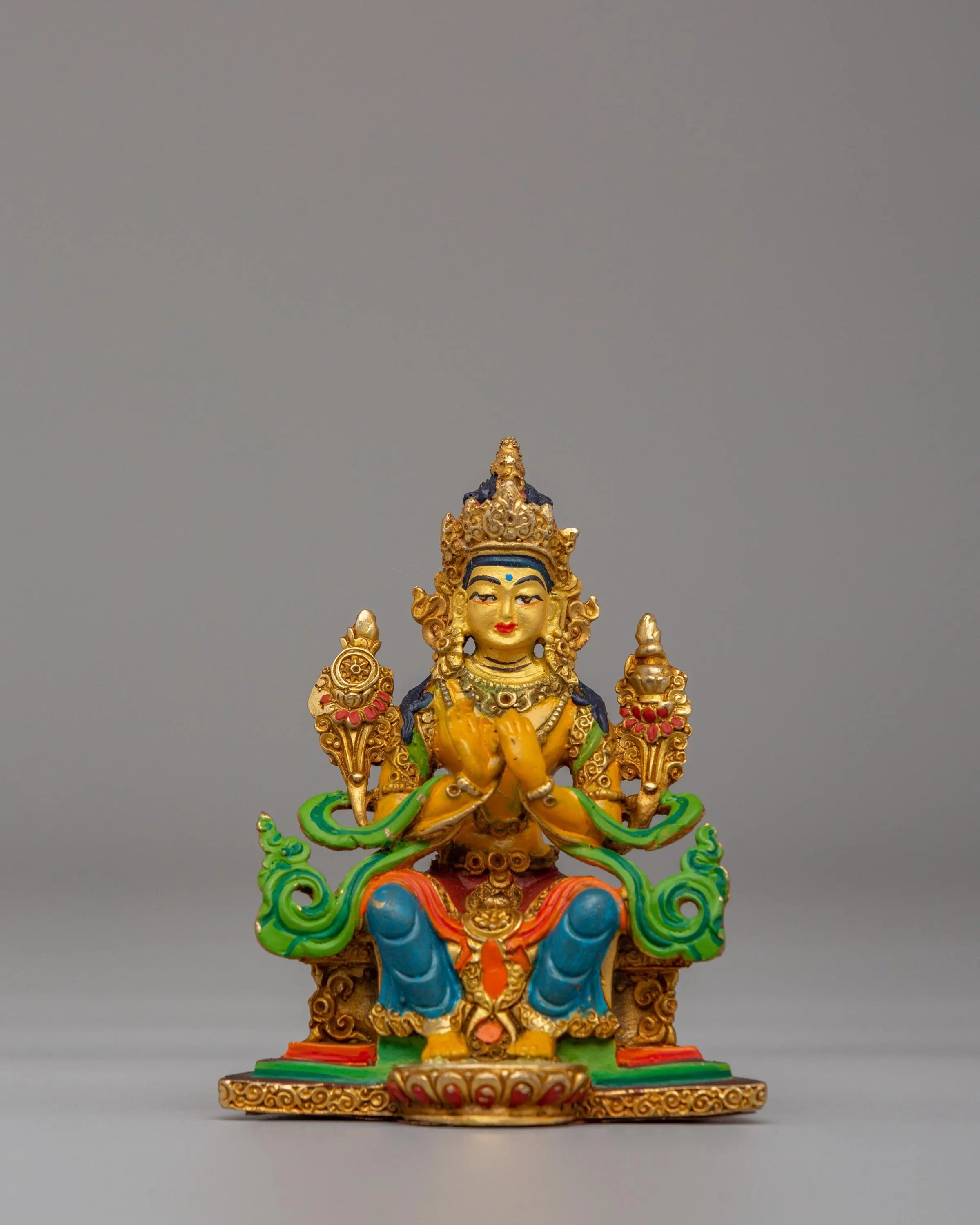 Handcrafted Maitreya Buddha Deity Statue | Future Buddha Statue