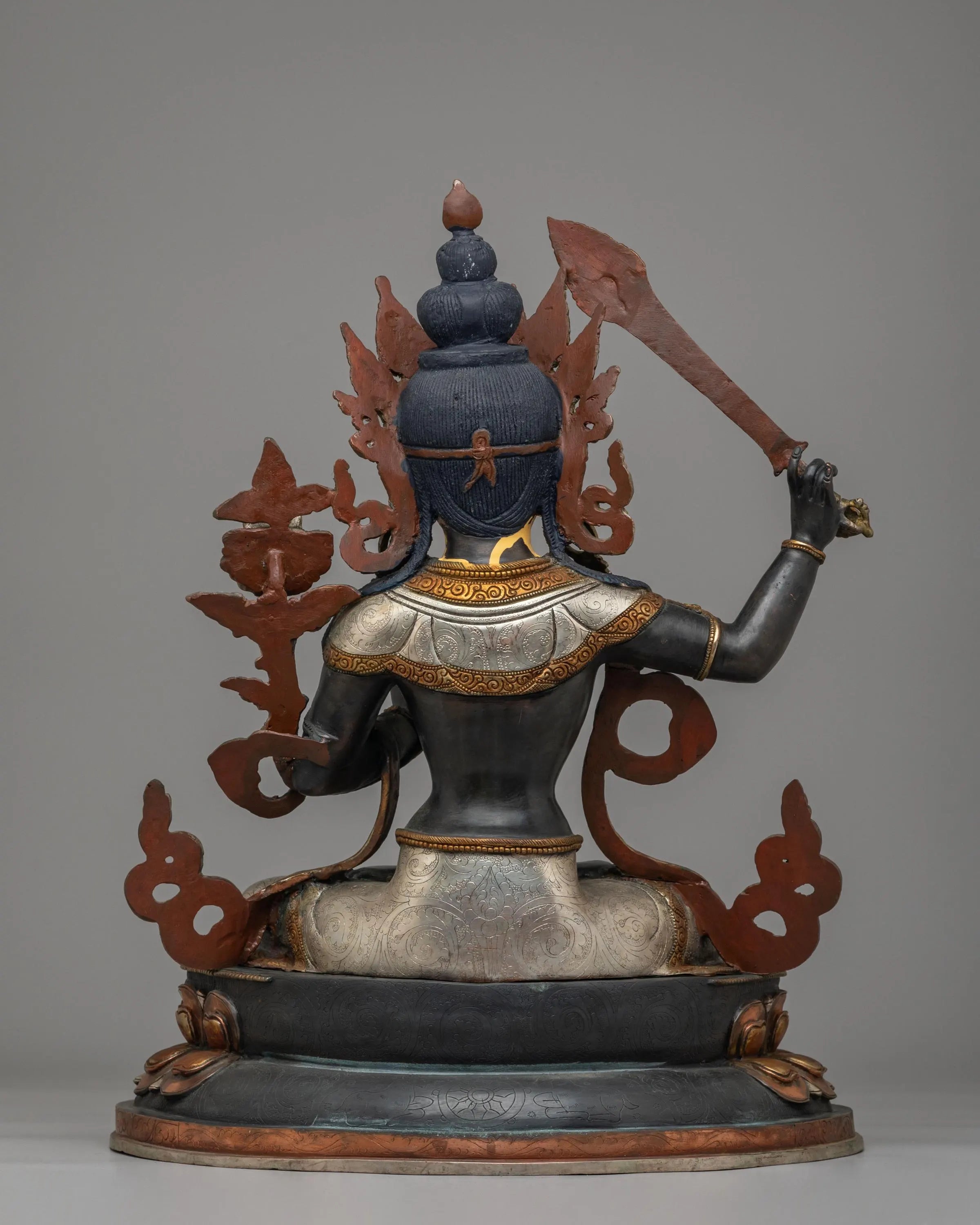 Handmade Manjushri Bodhisattva Statue | Bodhisattva of Wisdom