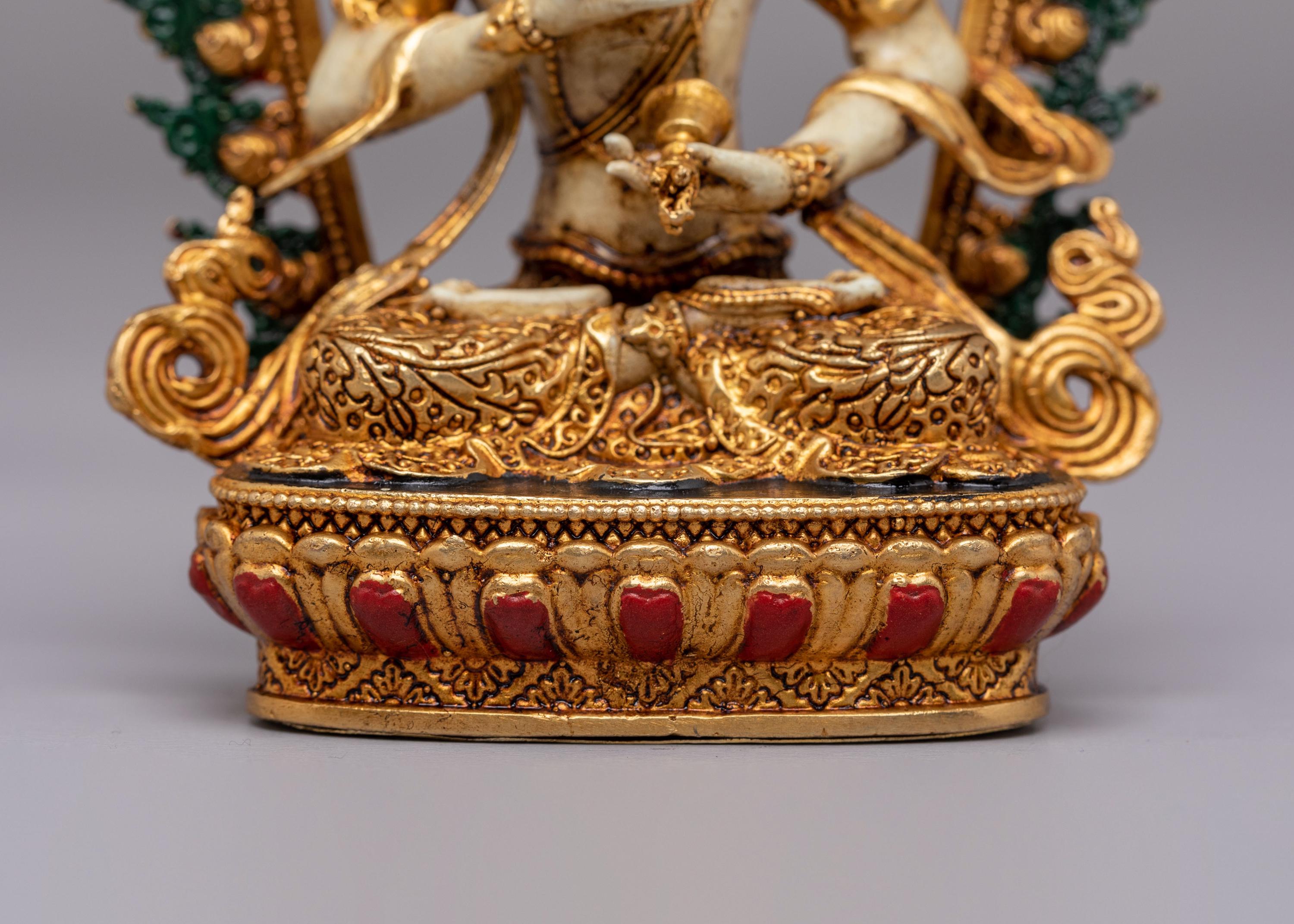 Ceremonial Vajrasattva Altar Statue | Sacred Altar Decor