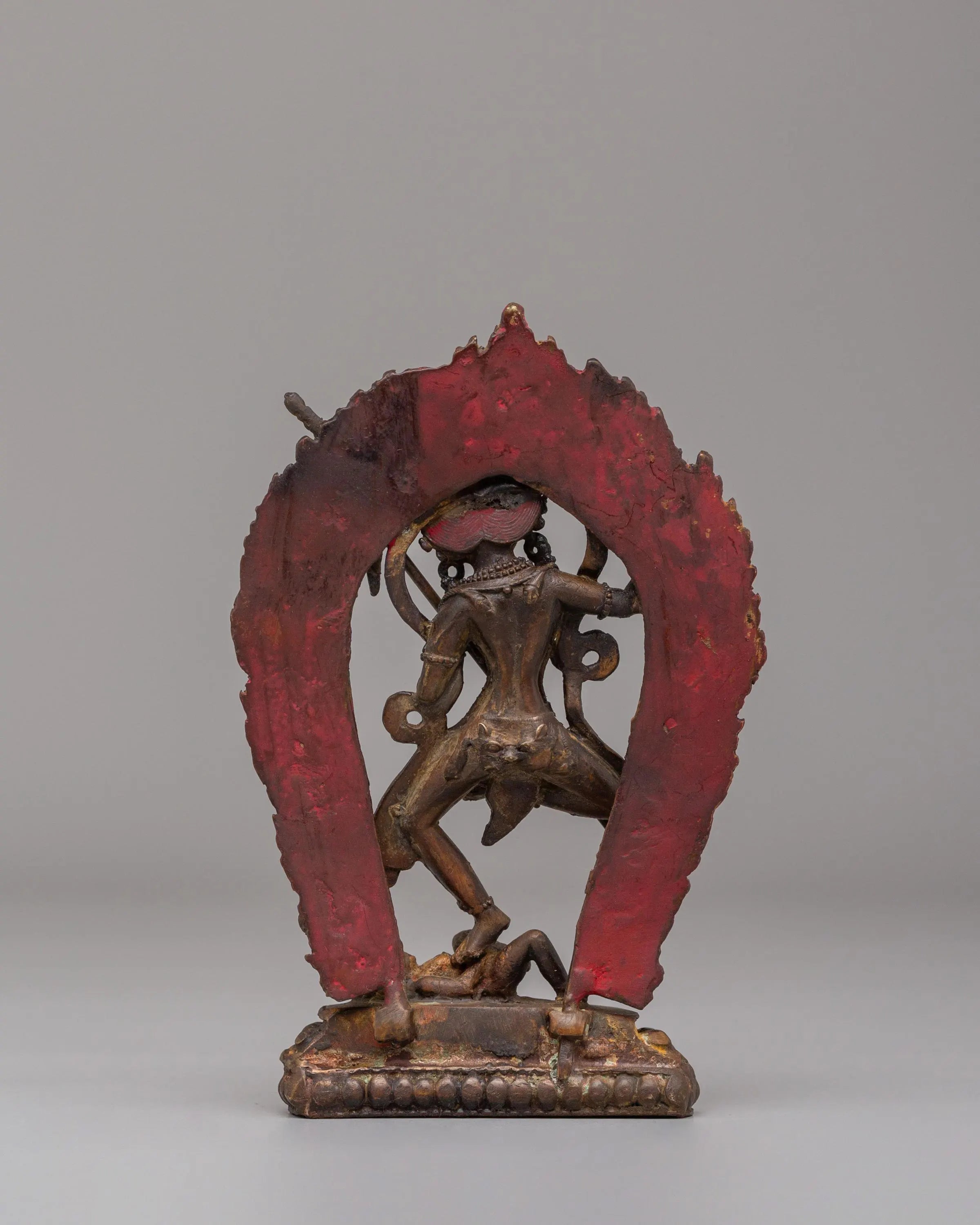Simhamukha Statue for Spiritual Practice | Lion-Headed Deity Figurine