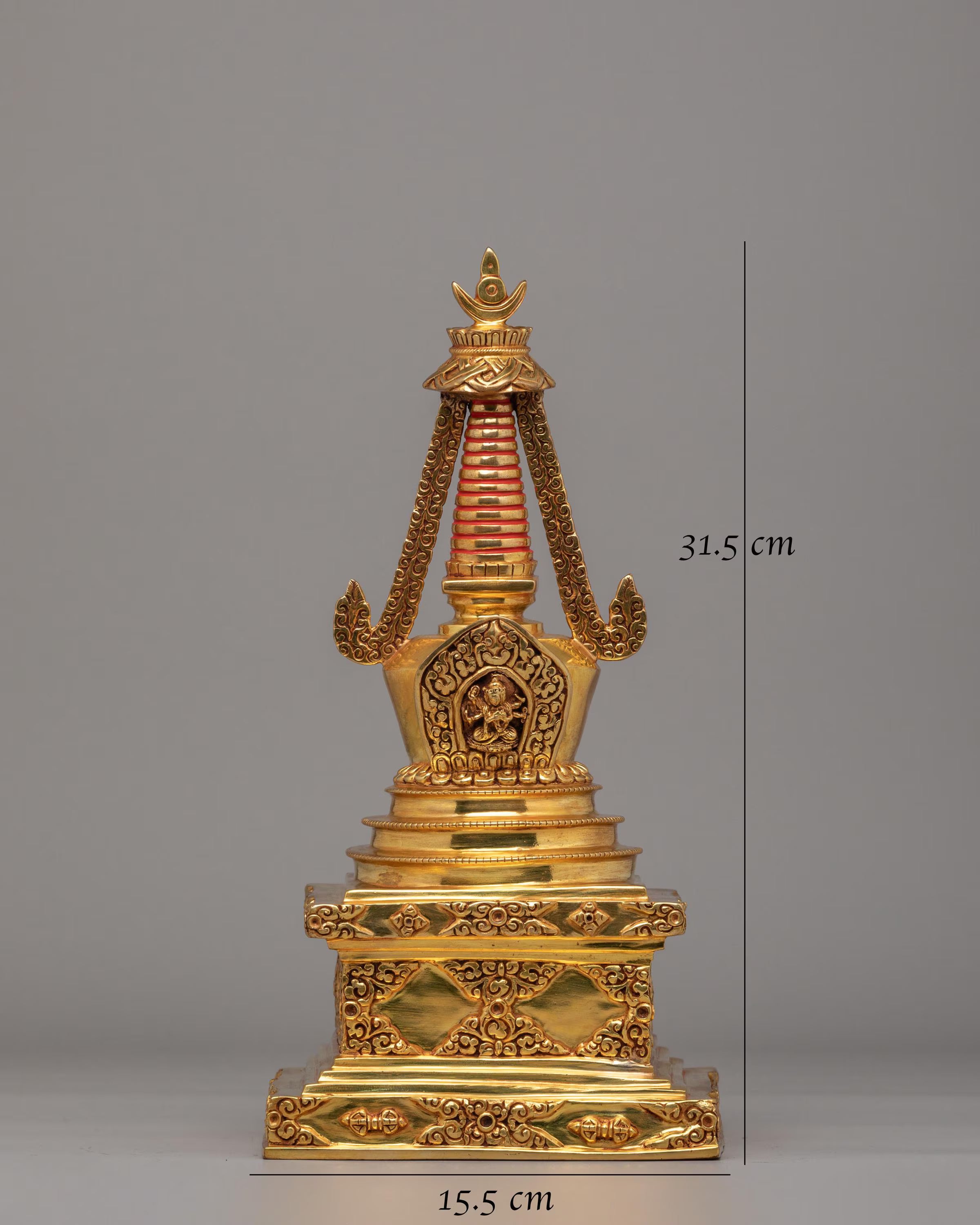 Tibetan Namgyalma Shrine Stupa | Meditation Altar Decor