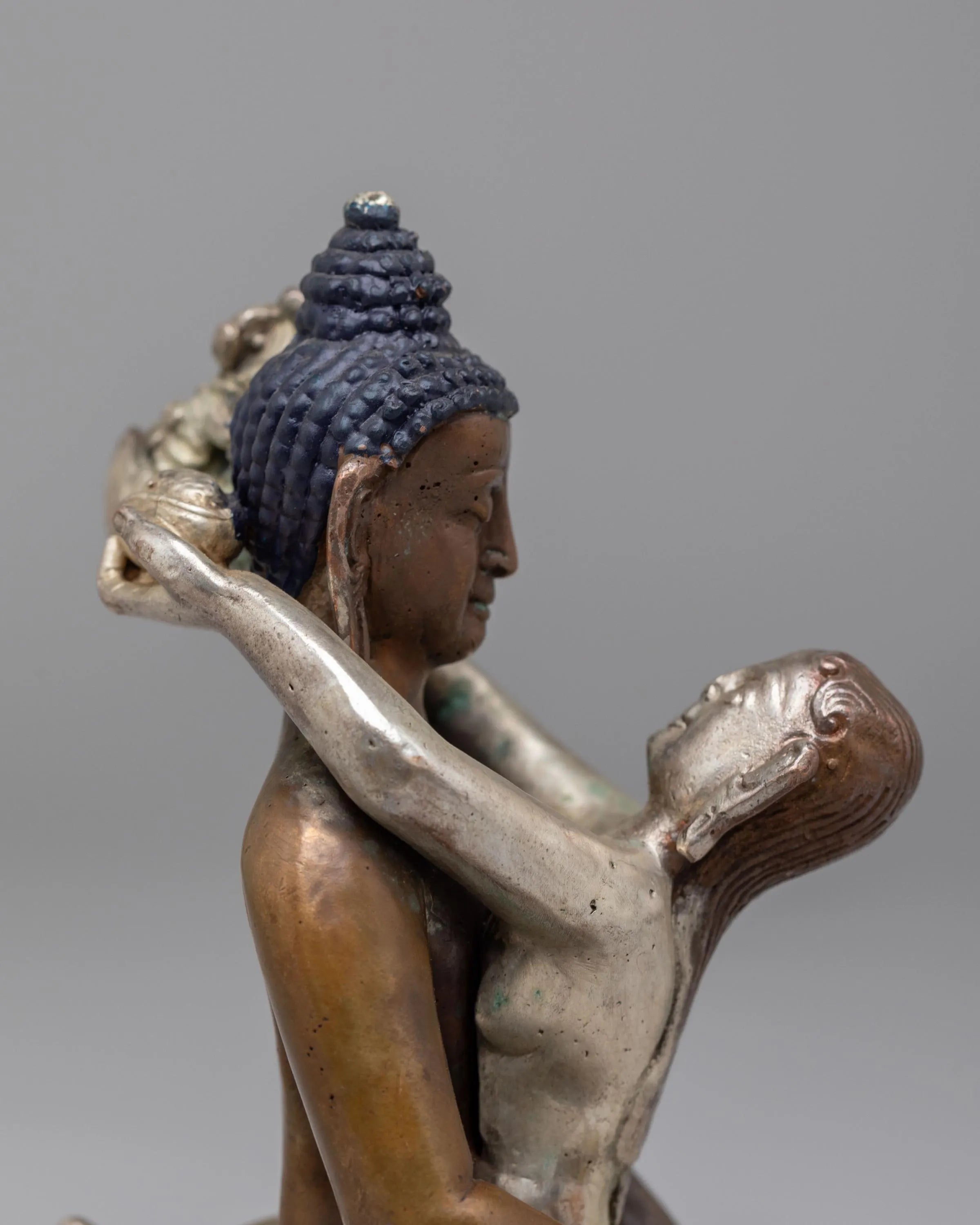 Sacred Tibetan Samantabhadra Sculpture | Symbol of Universal Wisdom