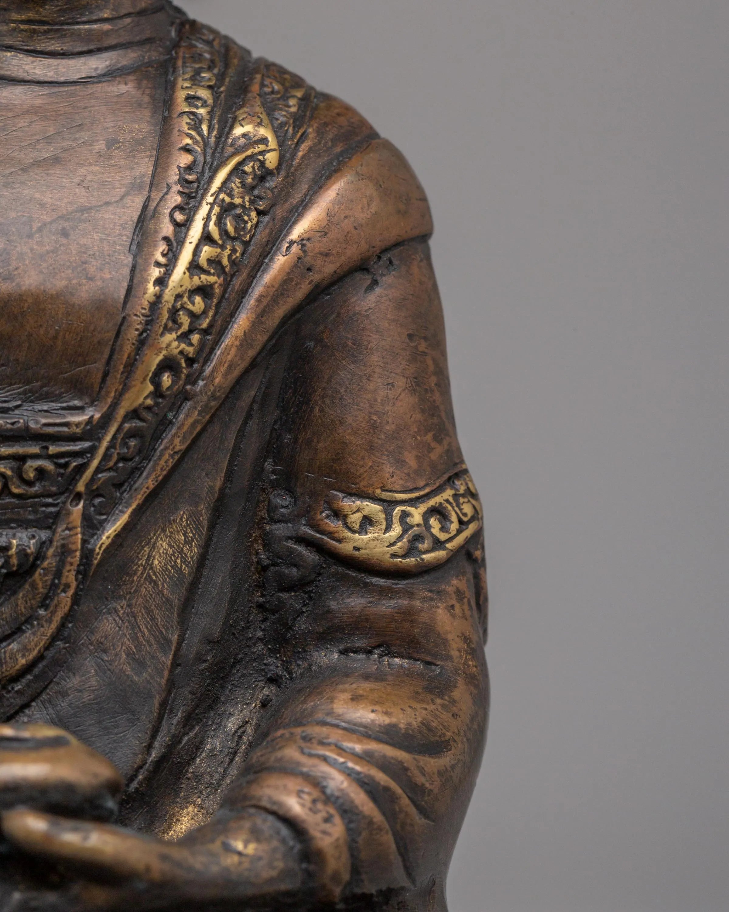 Amogasiddhi Meditation Deity Statue | Himalayan Buddhist Art