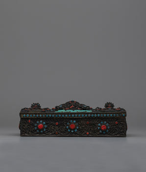 Tibetan Buddhist Jewelry Box