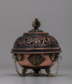 Hanging Tibetan Incense Burner 