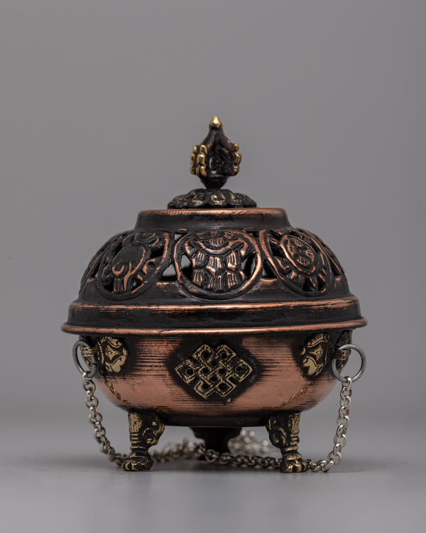 Hanging Tibetan Incense Burner 