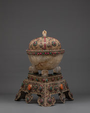 Crystal Kapala | Tibetan Ritual Skull Cup