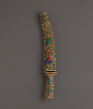 Himalayan ceremonial dagger

