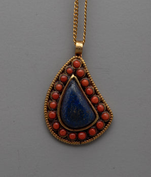 Lapis Lazuli Stone Pendant