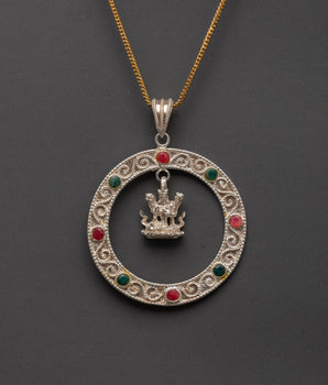 Buddhist Locket Pendant | Sacred Spiritual Jewelry