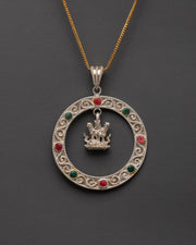 Buddhist Locket Pendant | Sacred Spiritual Jewelry