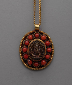 Ganesha Gold Locket