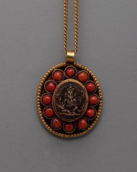 Ganesha Gold Locket