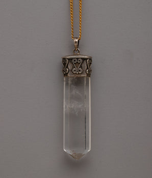 Crystal Amulet Pendant