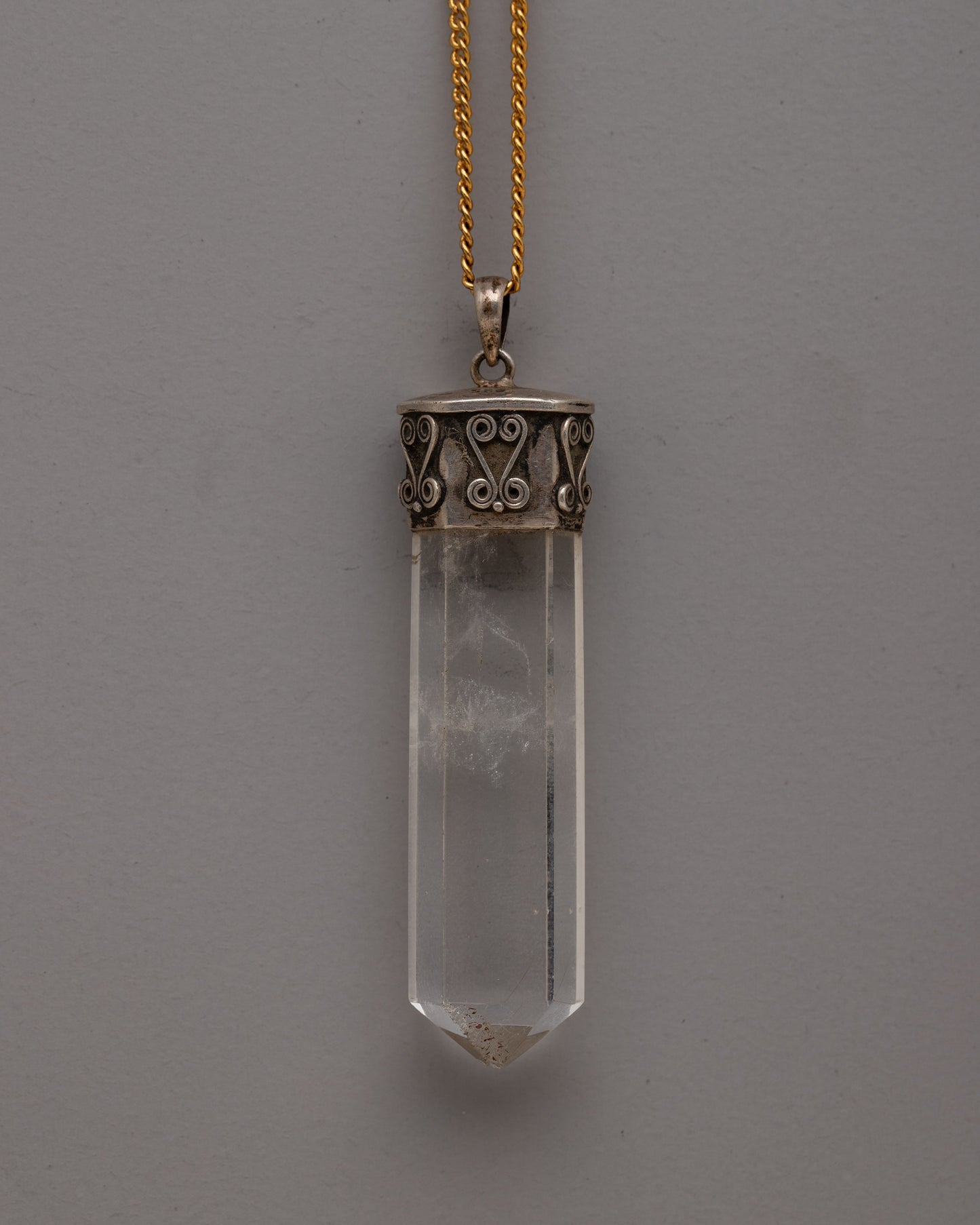 Crystal Amulet Pendant