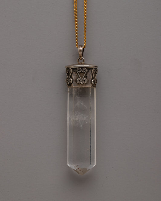 Crystal Amulet Pendant