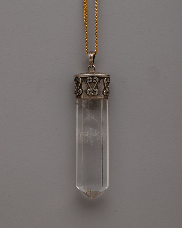 Crystal Amulet Pendant