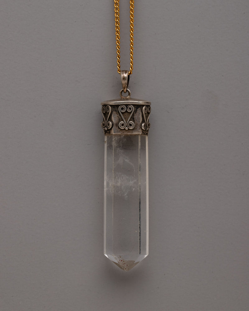 Crystal Amulet Pendant