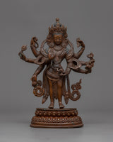 Copper Lokeshwor Statue