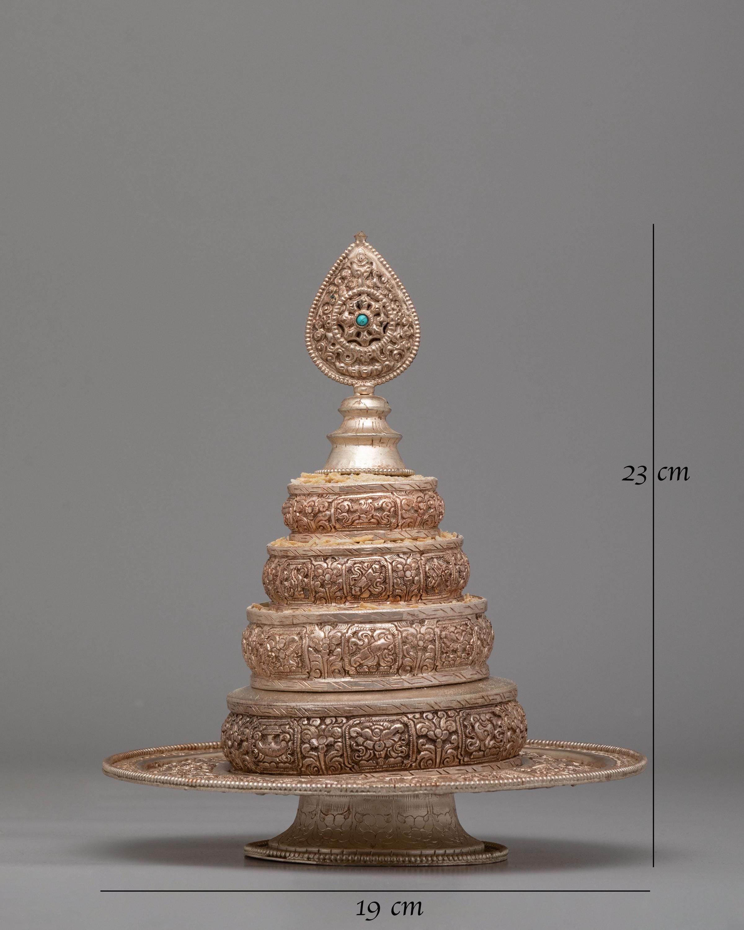 Ritual Mandala Offering | Meditation & Prayer Decor